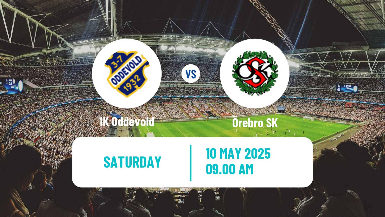 Soccer Swedish Superettan Oddevold - Örebro