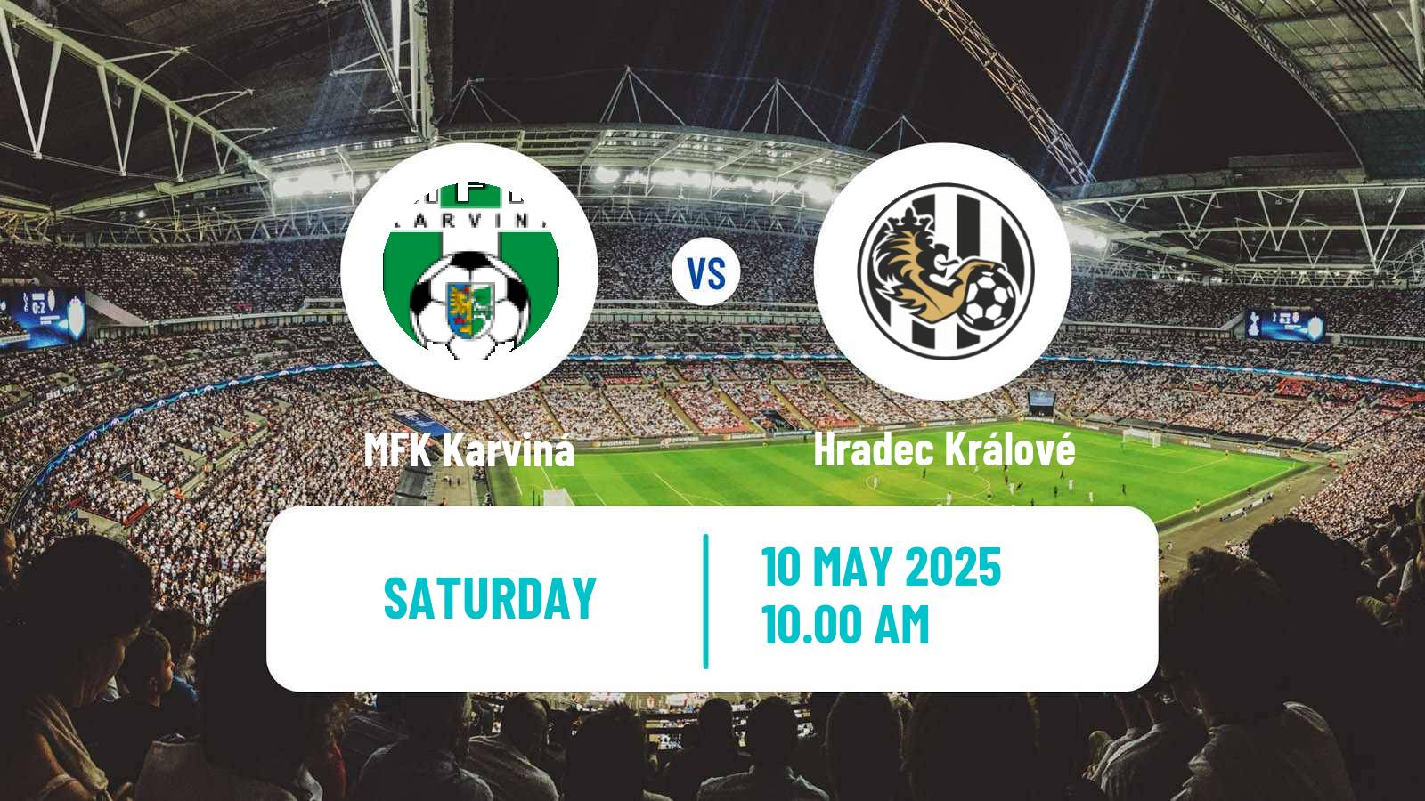 Soccer Czech 1 Liga Karviná - Hradec Králové