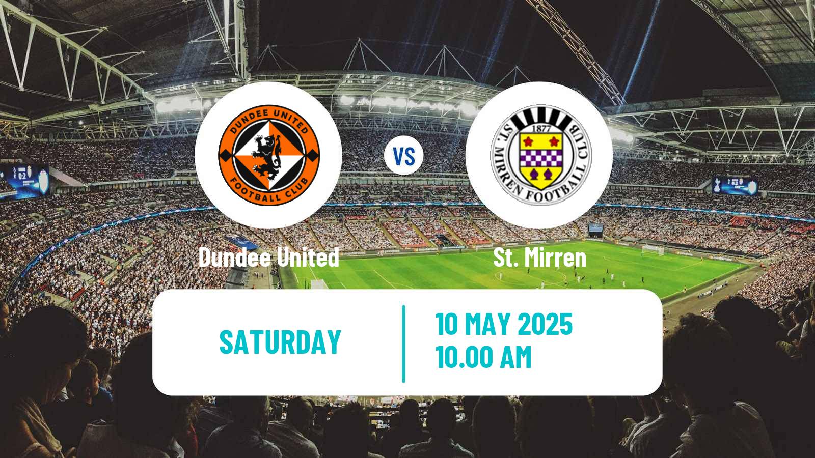 Soccer Scottish Premier League Dundee United - St. Mirren