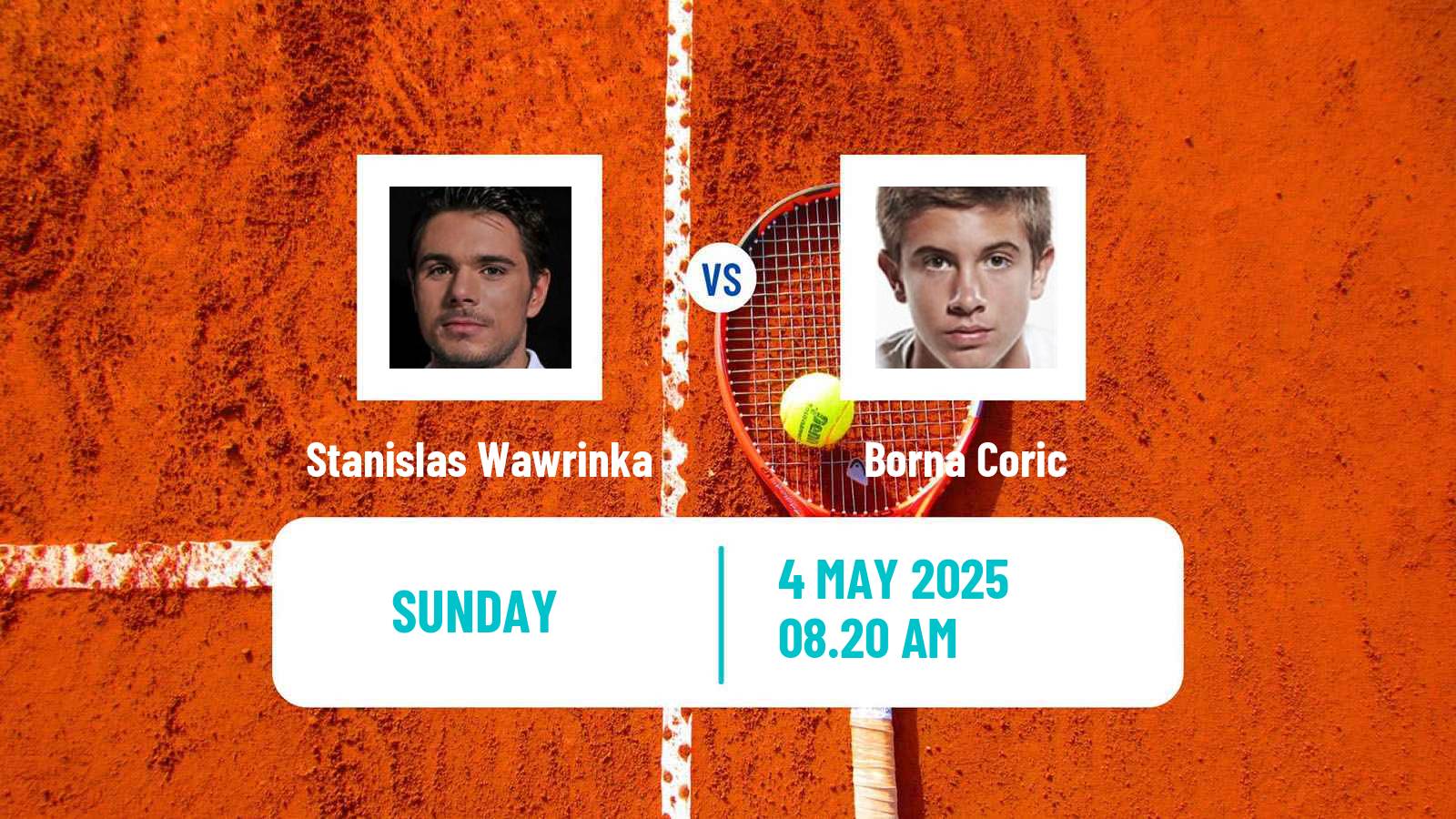 Tennis Aix En Provence Challenger Men Stanislas Wawrinka - Borna Coric