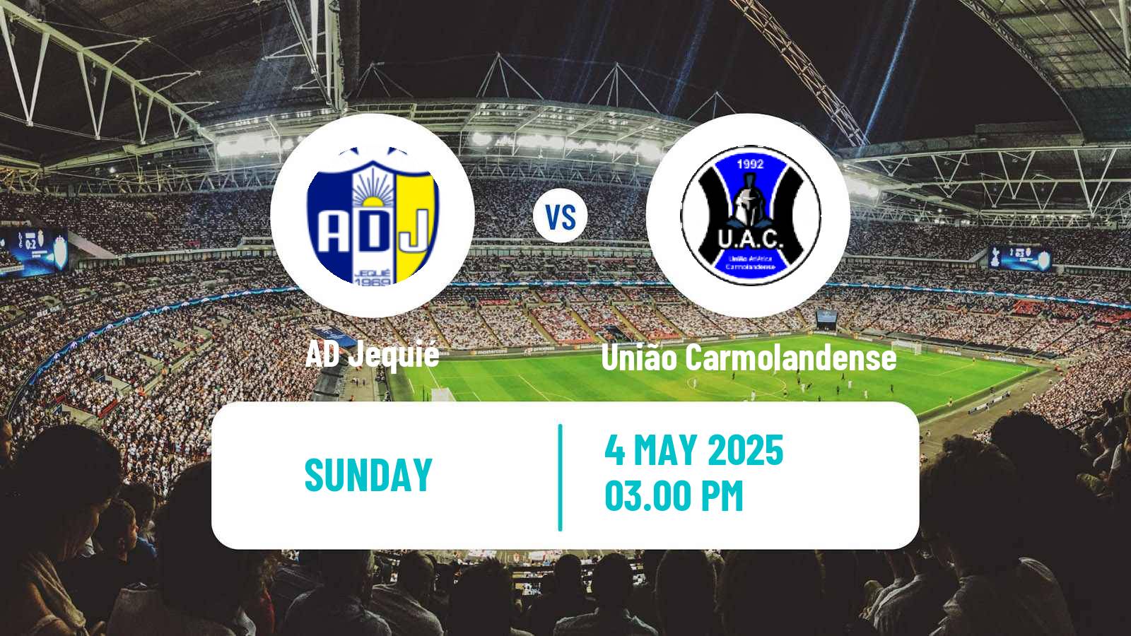 Soccer Brazilian Serie D Jequié - União Carmolandense