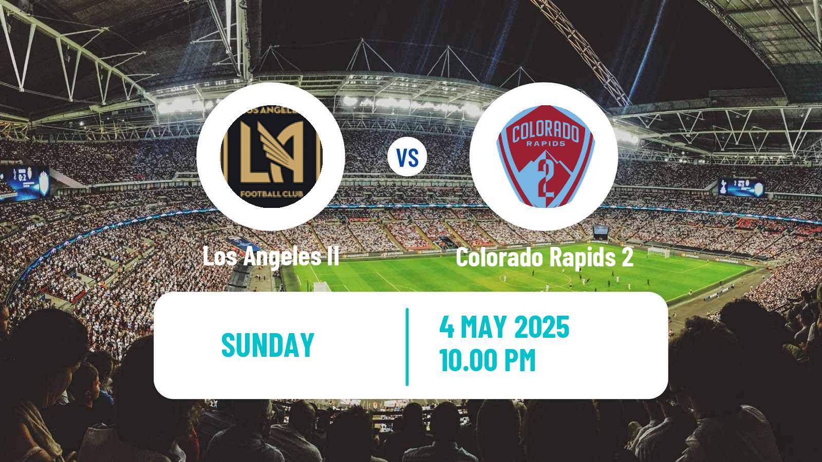 Soccer MLS Next Pro Los Angeles II - Colorado Rapids 2