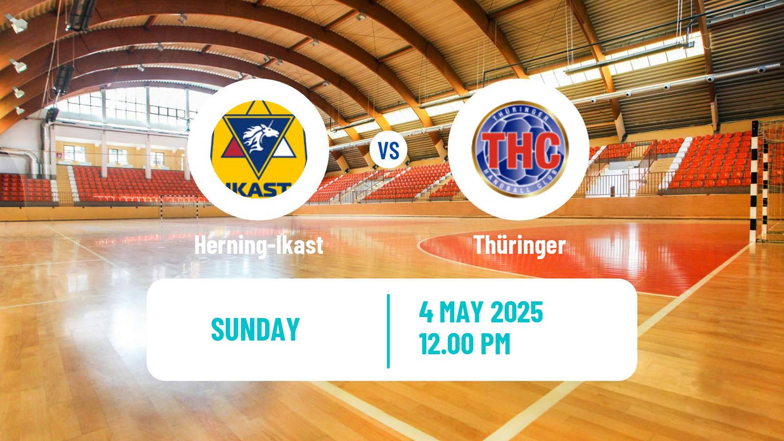 Handball EHF European League Women Herning-Ikast - Thüringer