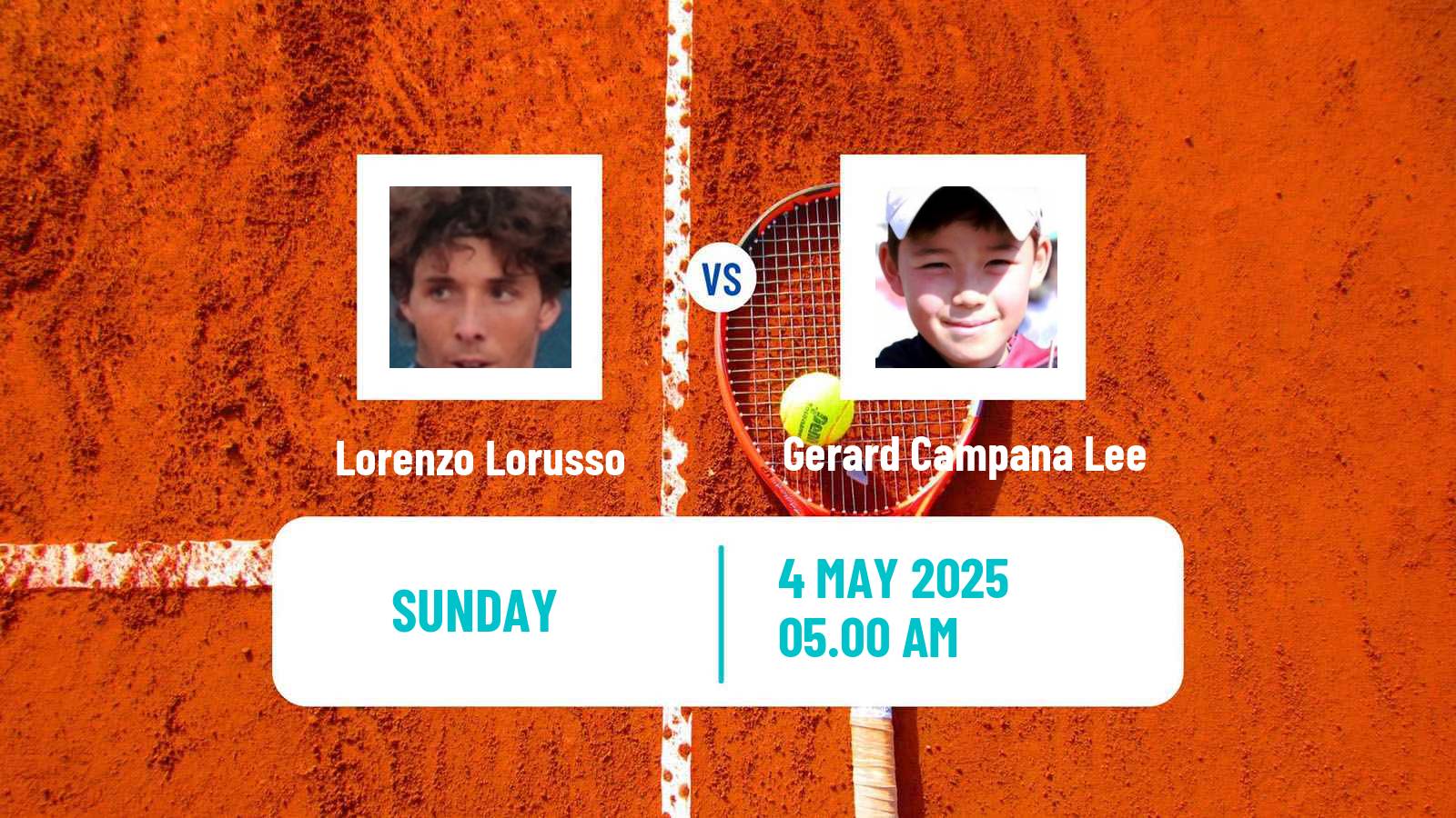 Tennis Francavilla Challenger Men Lorenzo Lorusso - Gerard Campana Lee