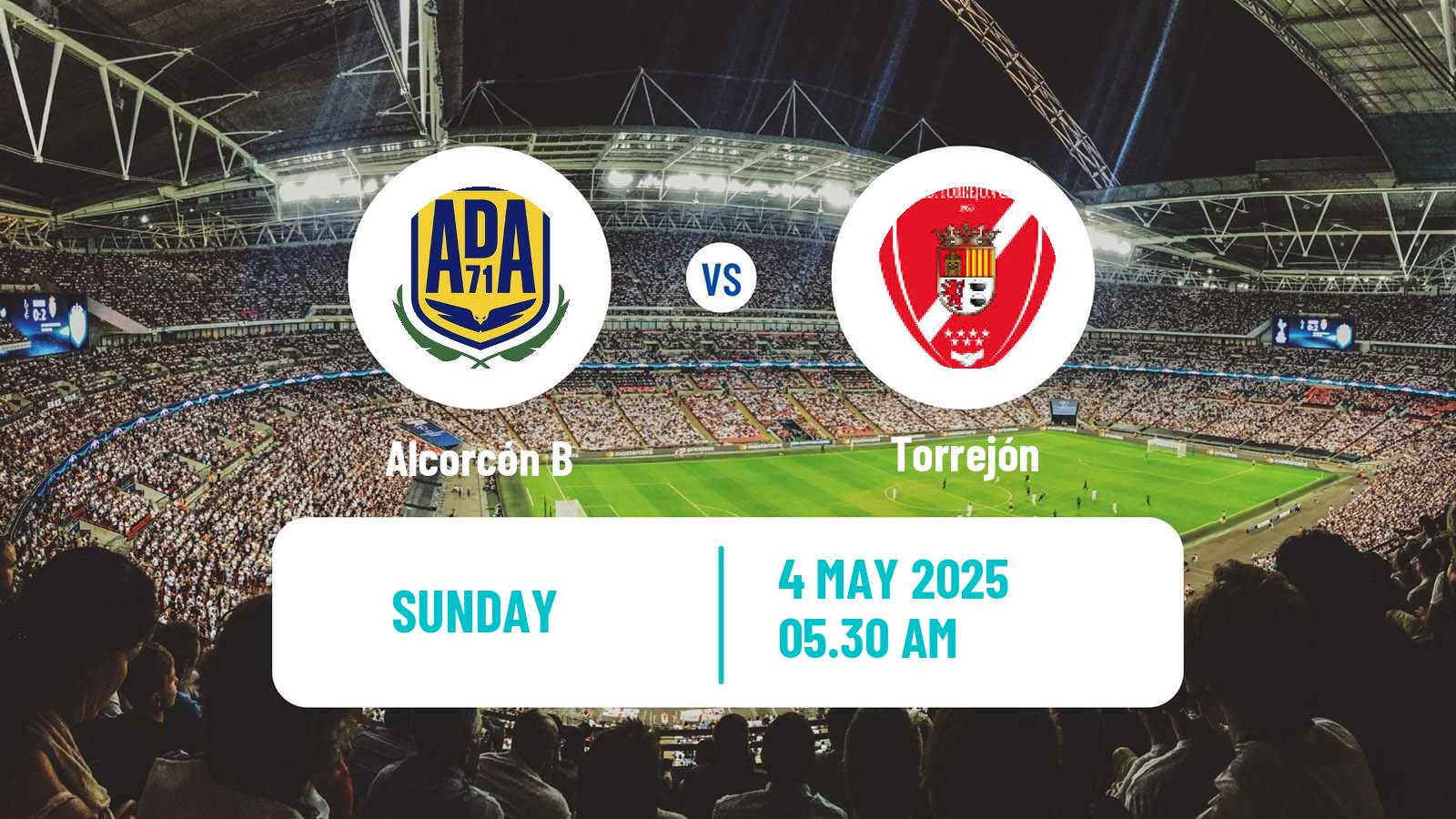 Soccer Spanish Tercera RFEF - Group 7 Alcorcón B - Torrejón