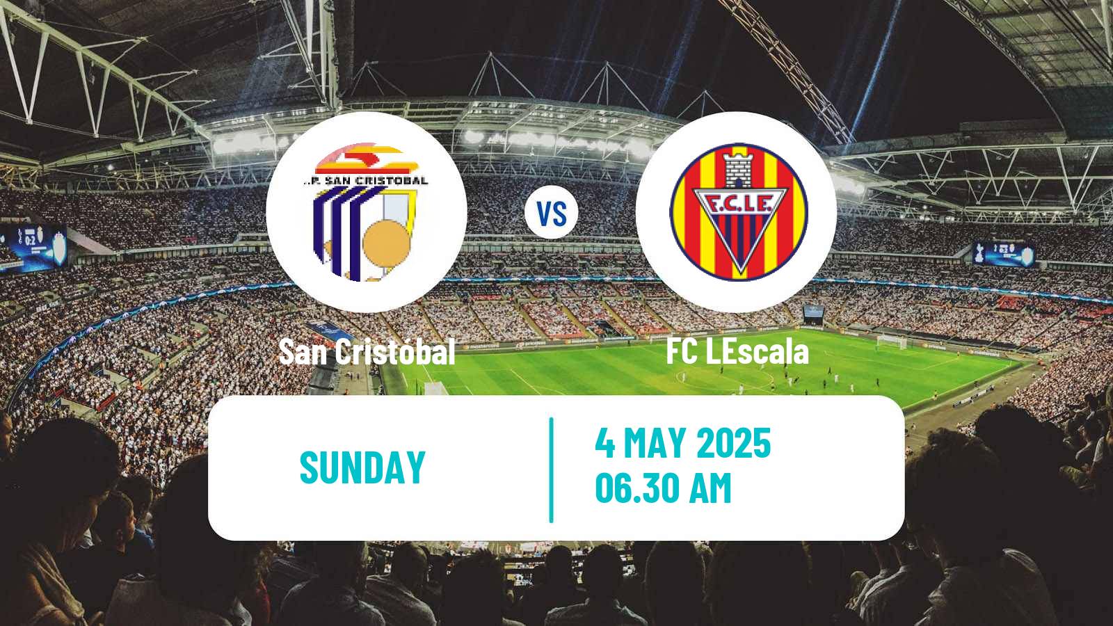 Soccer Spanish Tercera RFEF - Group 5 San Cristóbal - LEscala