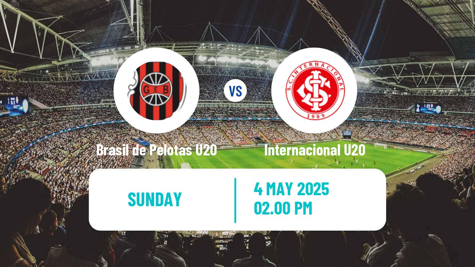 Soccer Brazilian Gaucho U20 Brasil de Pelotas U20 - Internacional U20