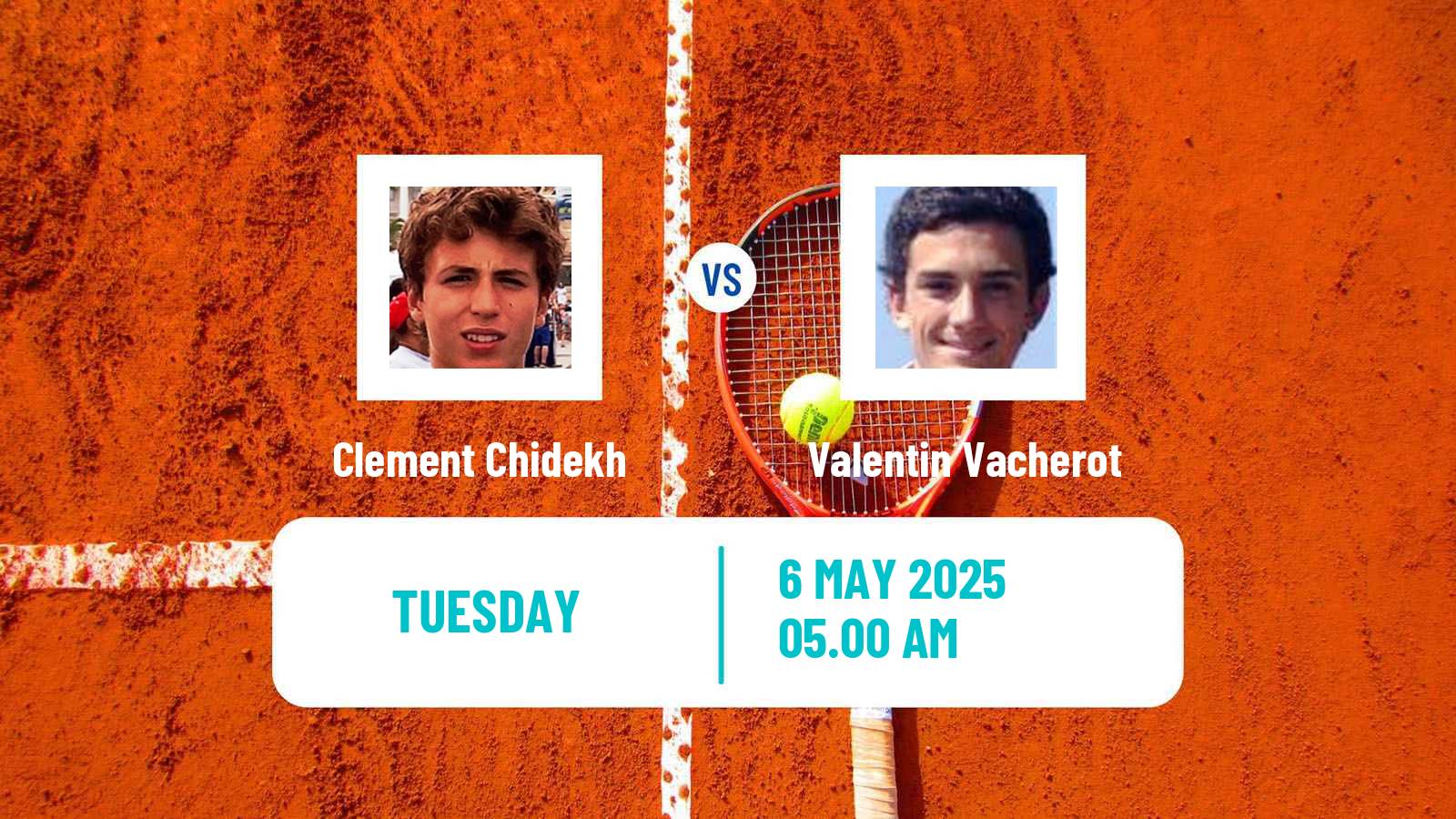 Tennis Francavilla Challenger Men Clement Chidekh - Valentin Vacherot