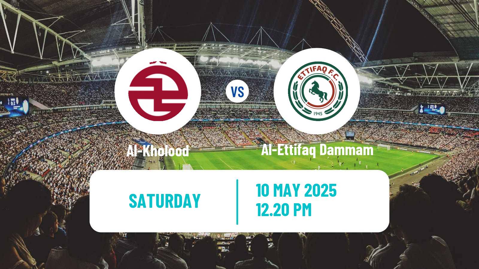 Soccer Saudi Professional League Al-Kholood - Al-Ettifaq Dammam