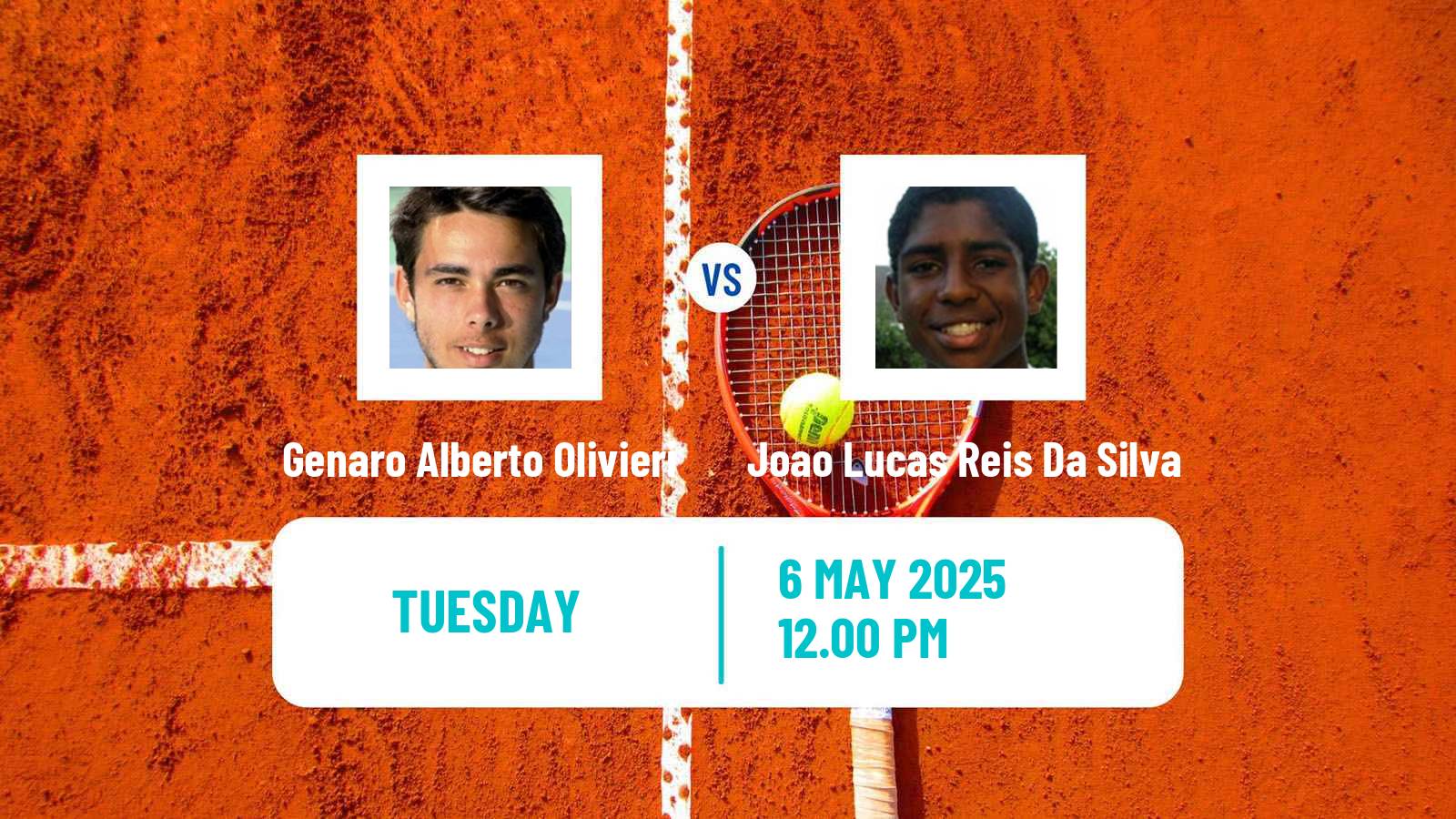 Tennis Santos Challenger Men Genaro Alberto Olivieri - Joao Lucas Reis Da Silva