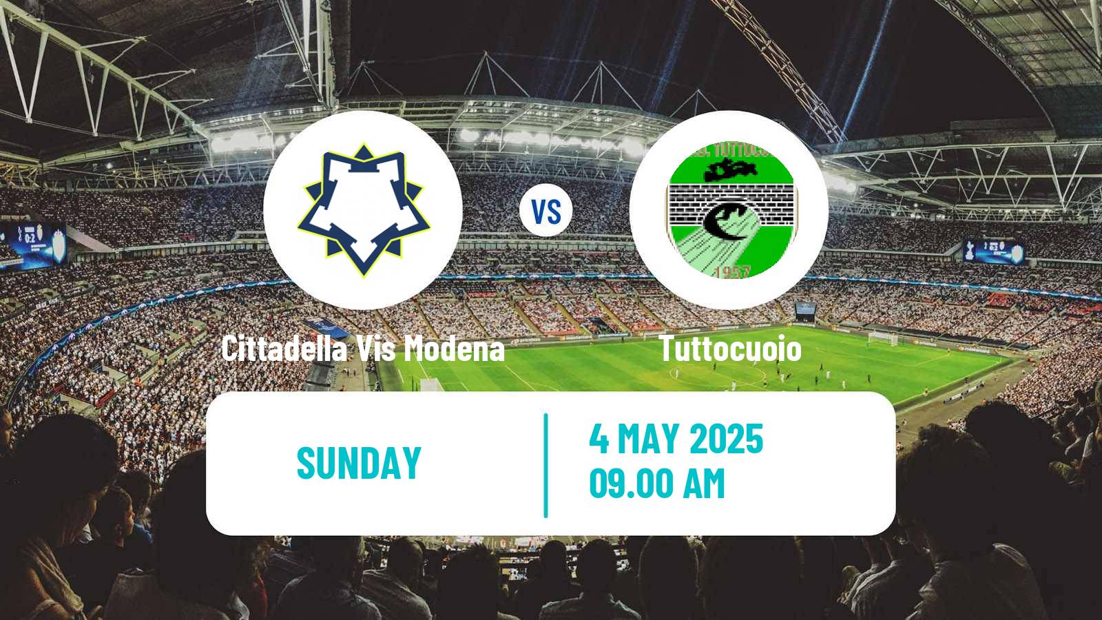Soccer Italian Serie D - Group D Cittadella Vis Modena - Tuttocuoio