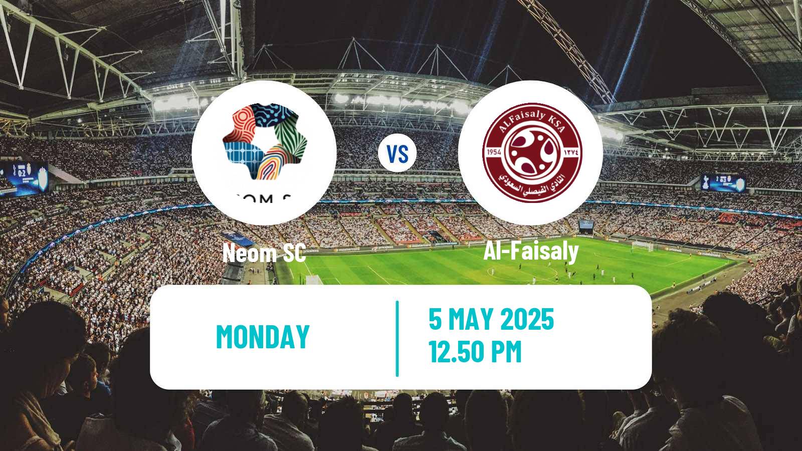 Soccer Saudi Division 1 Neom - Al-Faisaly