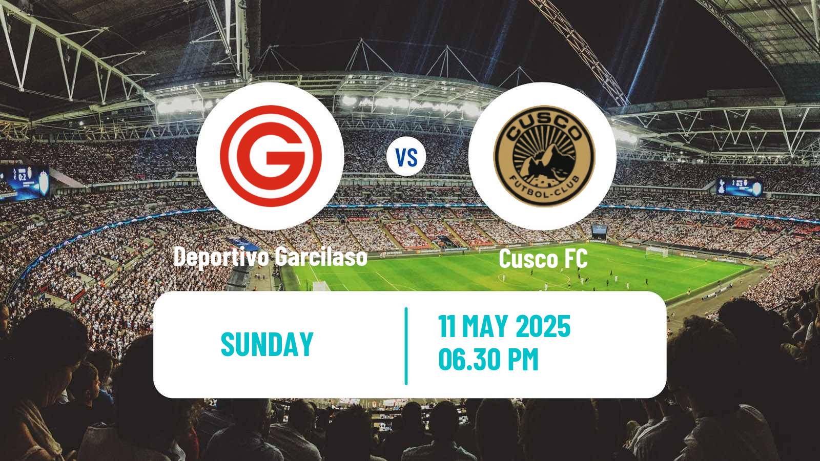 Soccer Peruvian Liga 1 Deportivo Garcilaso - Cusco