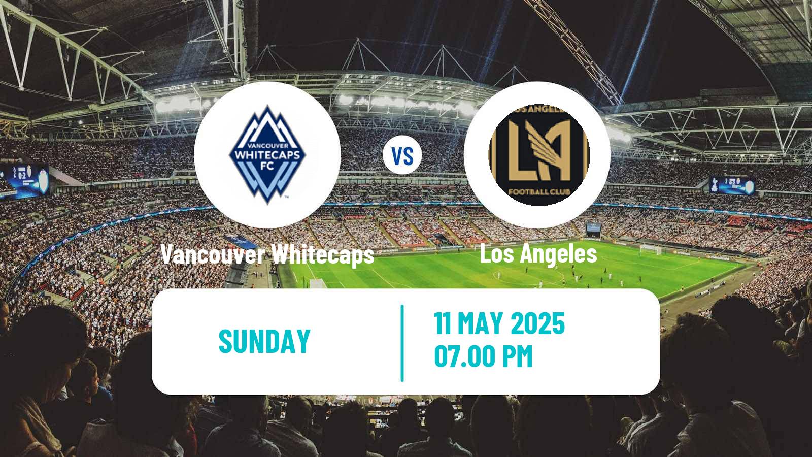 Soccer MLS Vancouver Whitecaps - Los Angeles