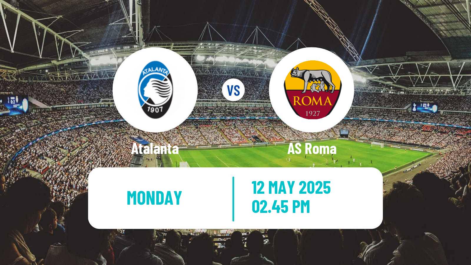 Soccer Italian Serie A Atalanta - Roma