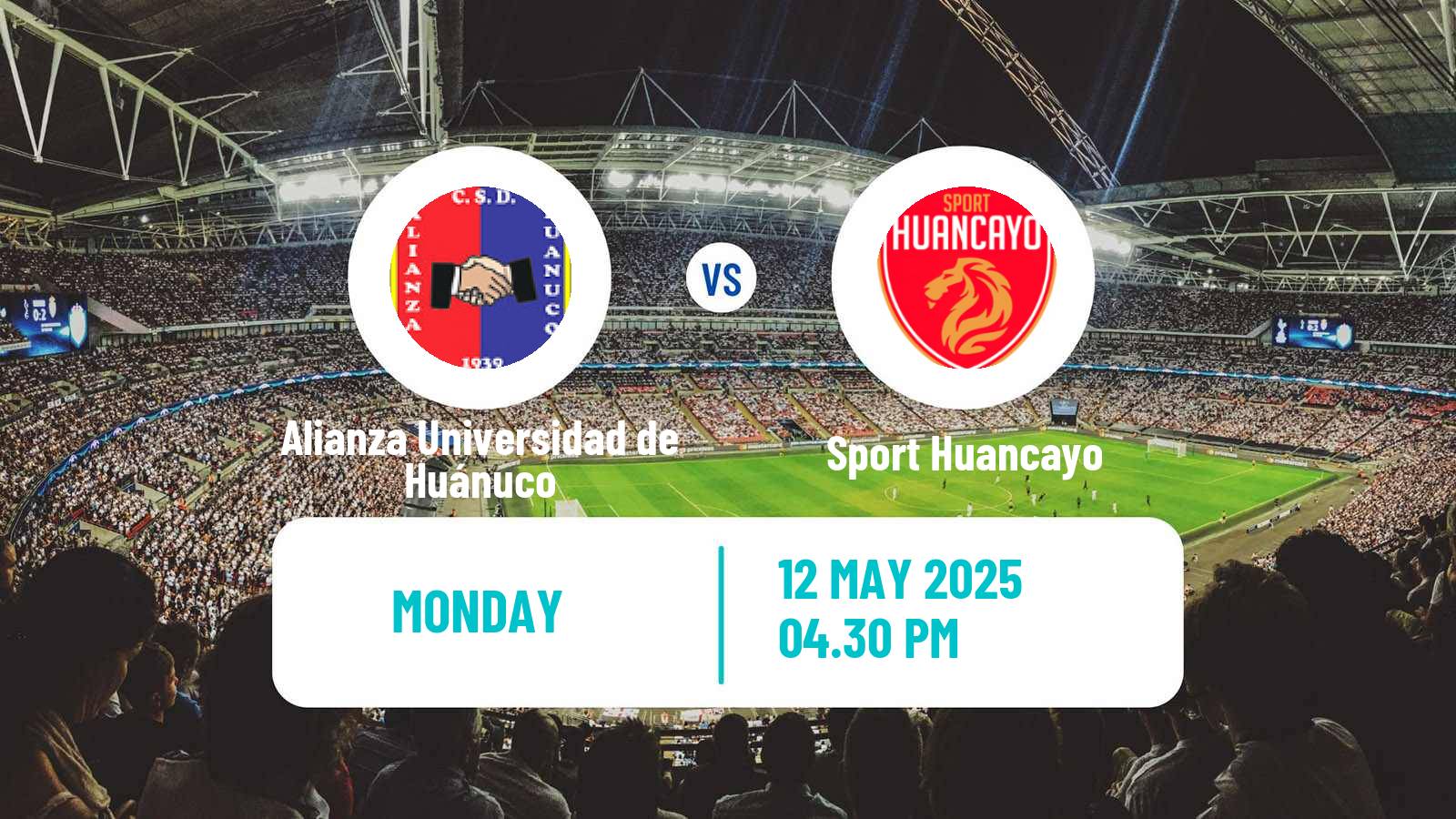 Soccer Peruvian Liga 1 Alianza Universidad de Huánuco - Sport Huancayo
