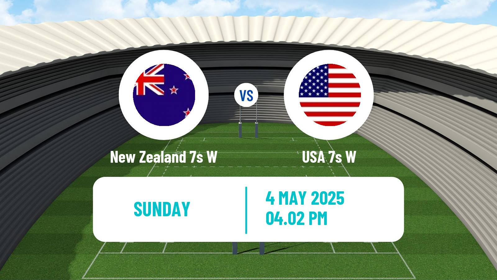 Rugby union Sevens World Series Women - USA New Zealand 7s W - USA 7s W