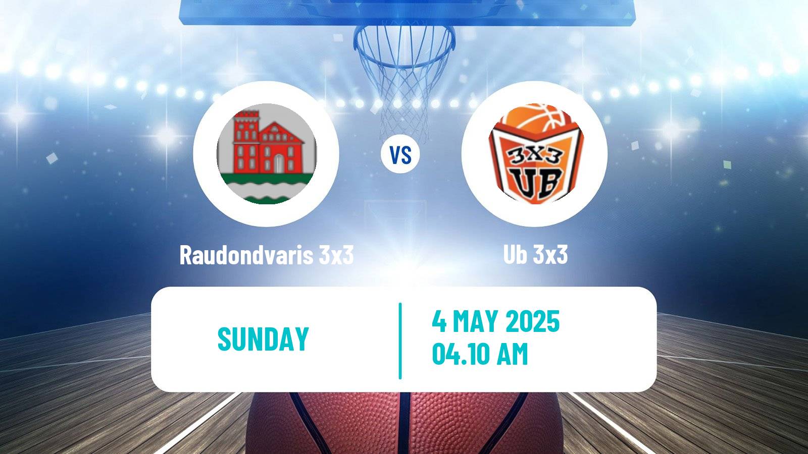 Basketball World Tour Chengdu 3x3 Raudondvaris 3x3 - Ub 3x3