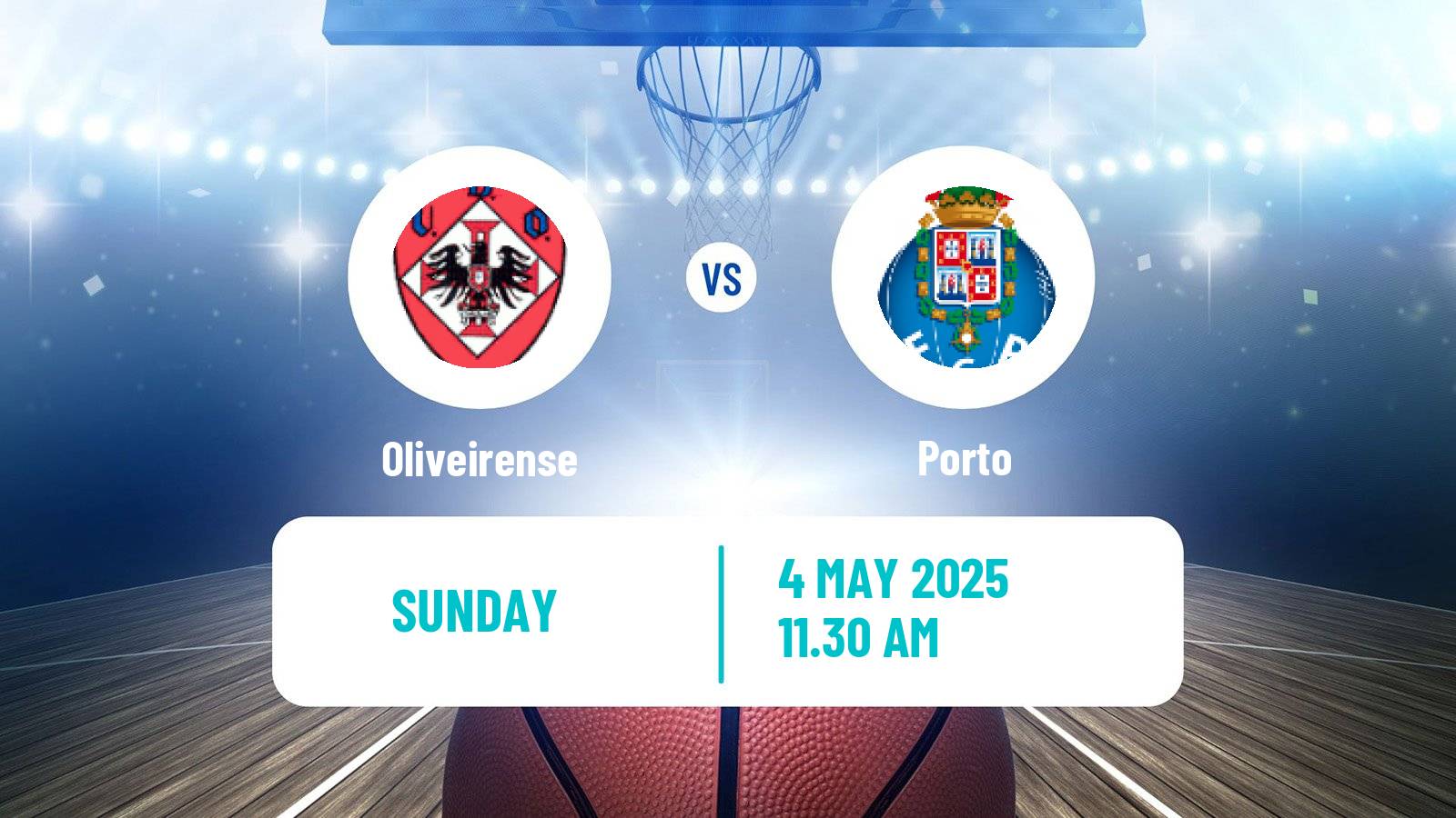 Basketball Portuguese Taca da Liga Basketball Oliveirense - Porto