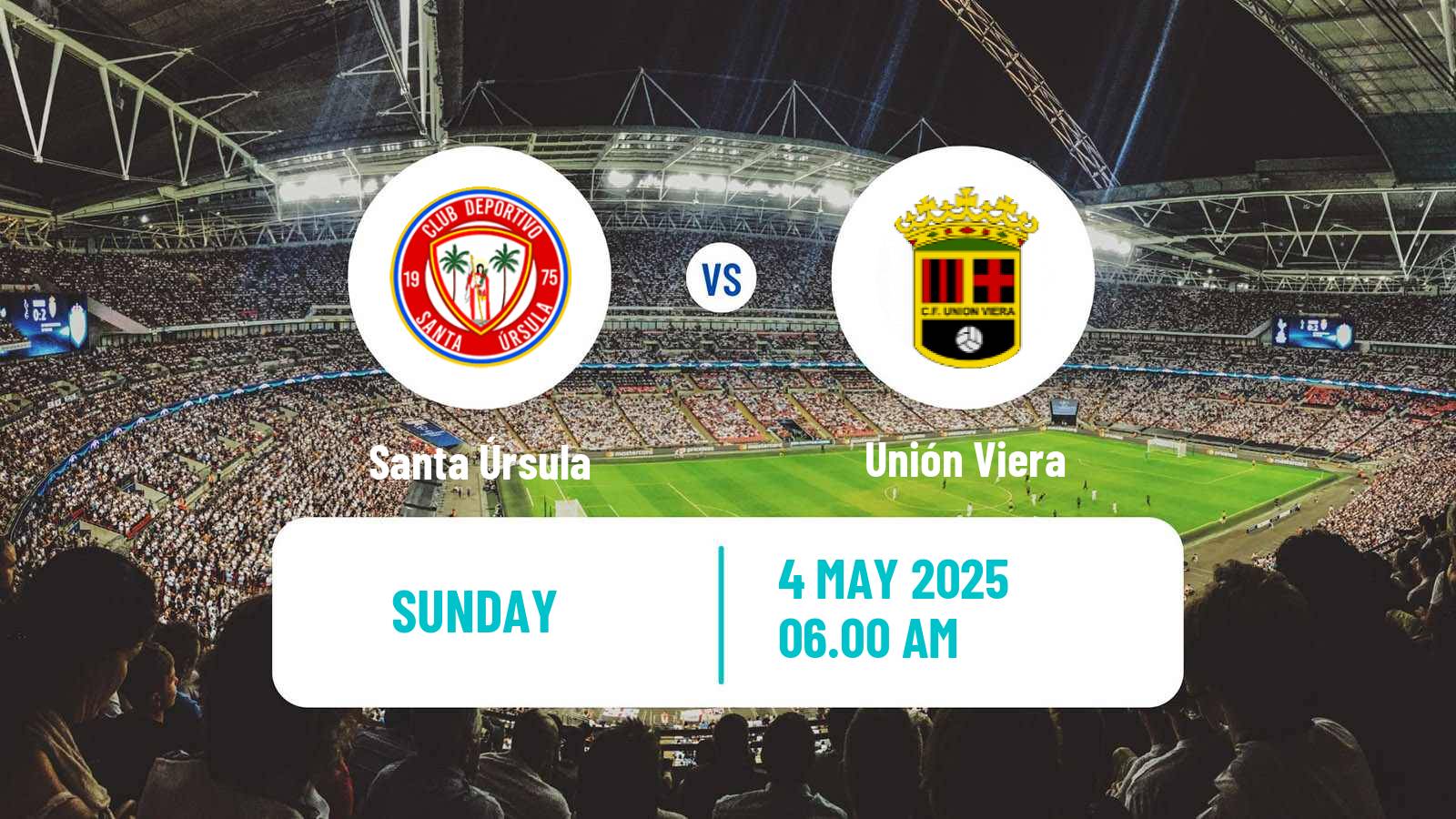 Soccer Spanish Tercera RFEF - Group 12 Santa Úrsula - Unión Viera