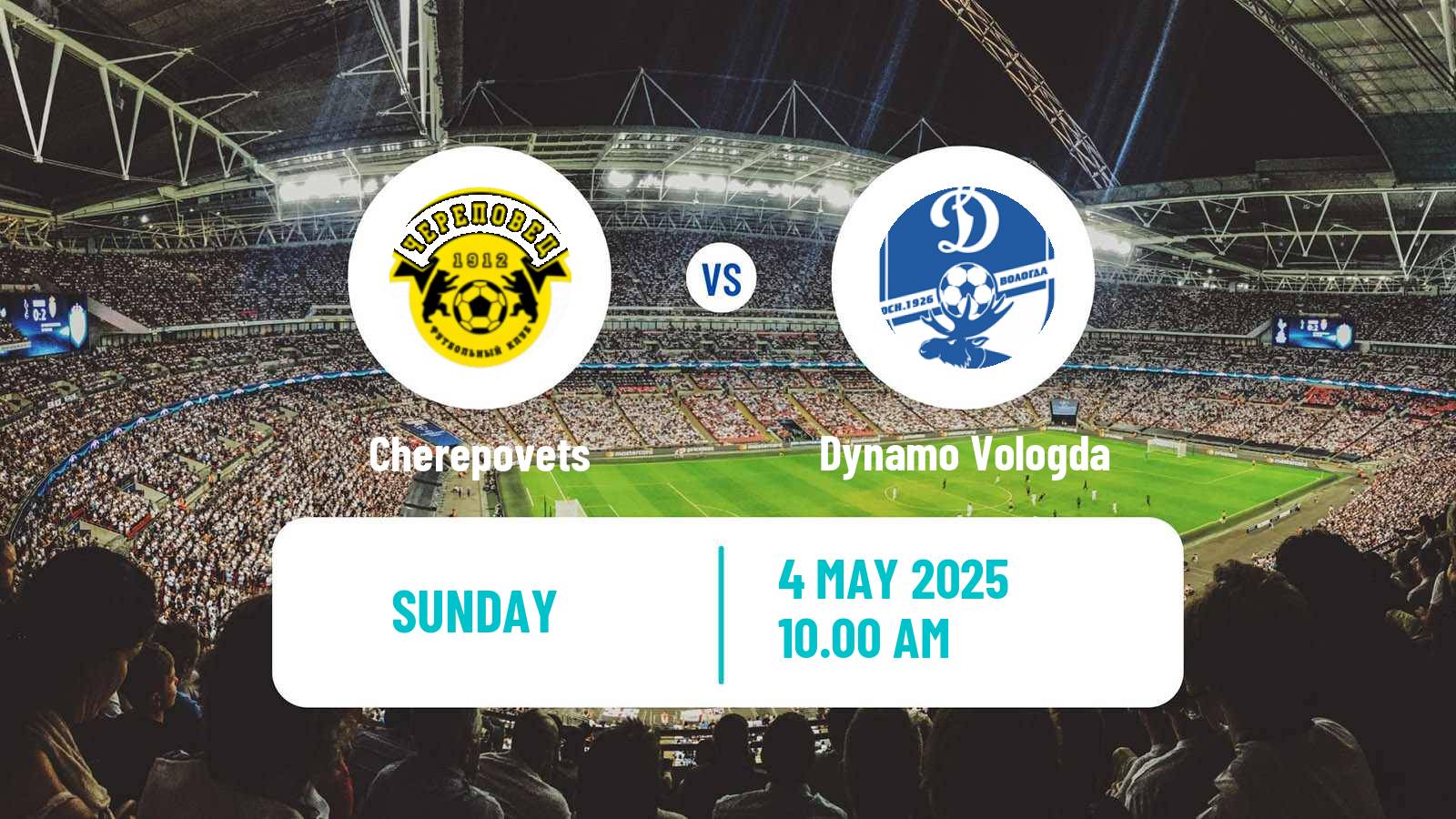Soccer FNL 2 Division B Group 2 Cherepovets - Dynamo Vologda