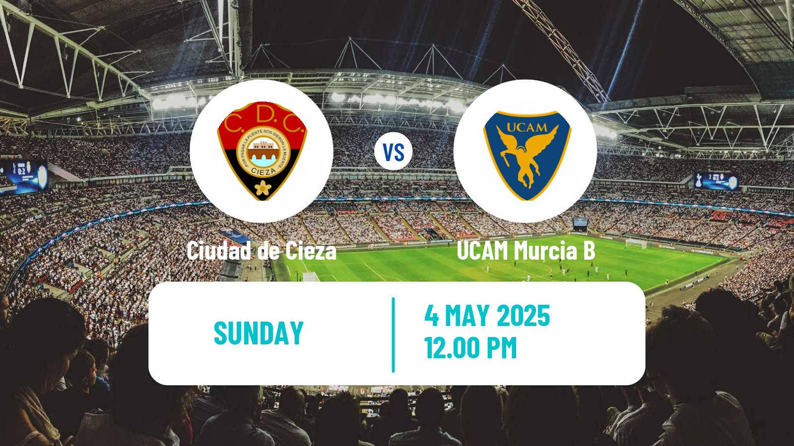 Soccer Spanish Tercera RFEF - Group 13 Ciudad de Cieza - UCAM Murcia B