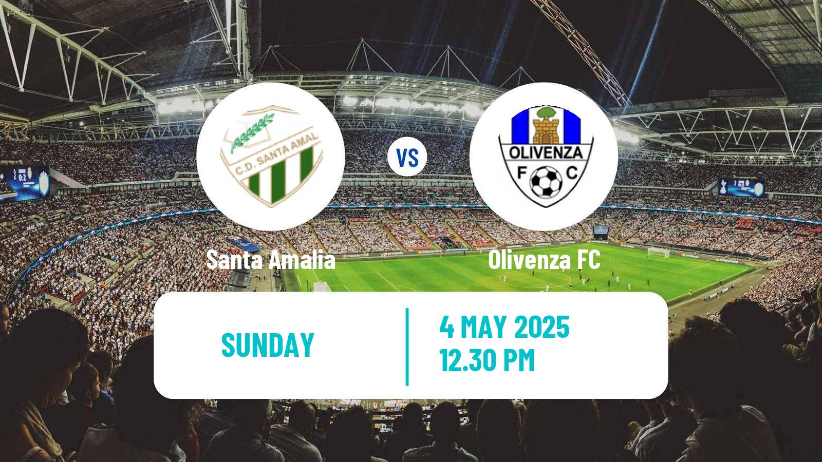 Soccer Spanish Tercera RFEF - Group 14 Santa Amalia - Olivenza