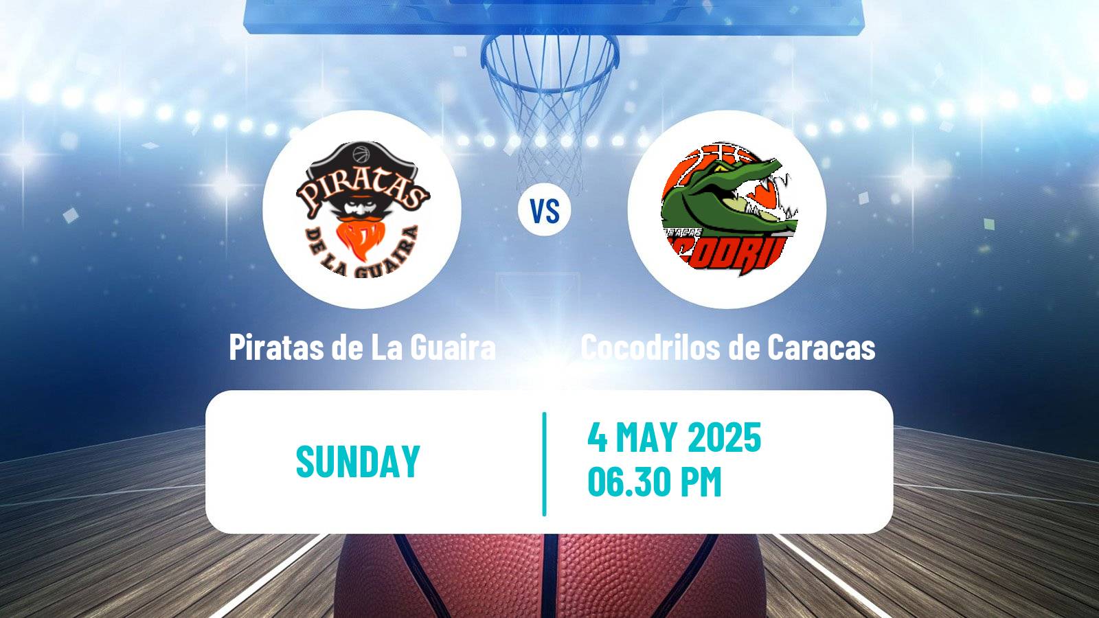 Basketball Venezuelan Superliga Basketball Piratas de La Guaira - Cocodrilos de Caracas