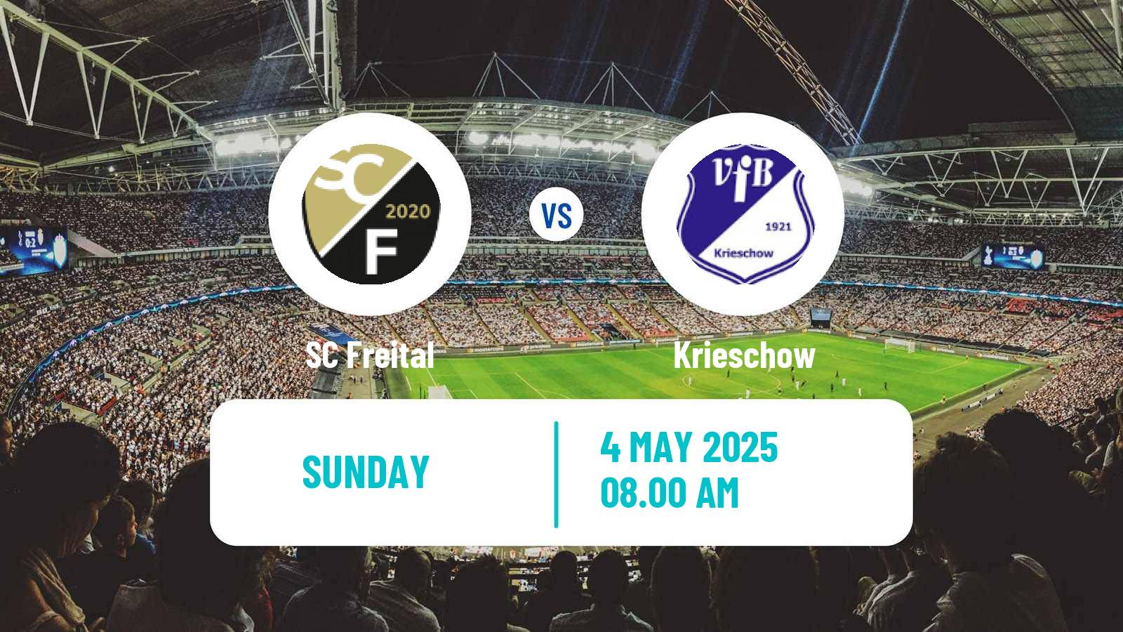 Soccer German Oberliga NOFV- Süd Freital - Krieschow
