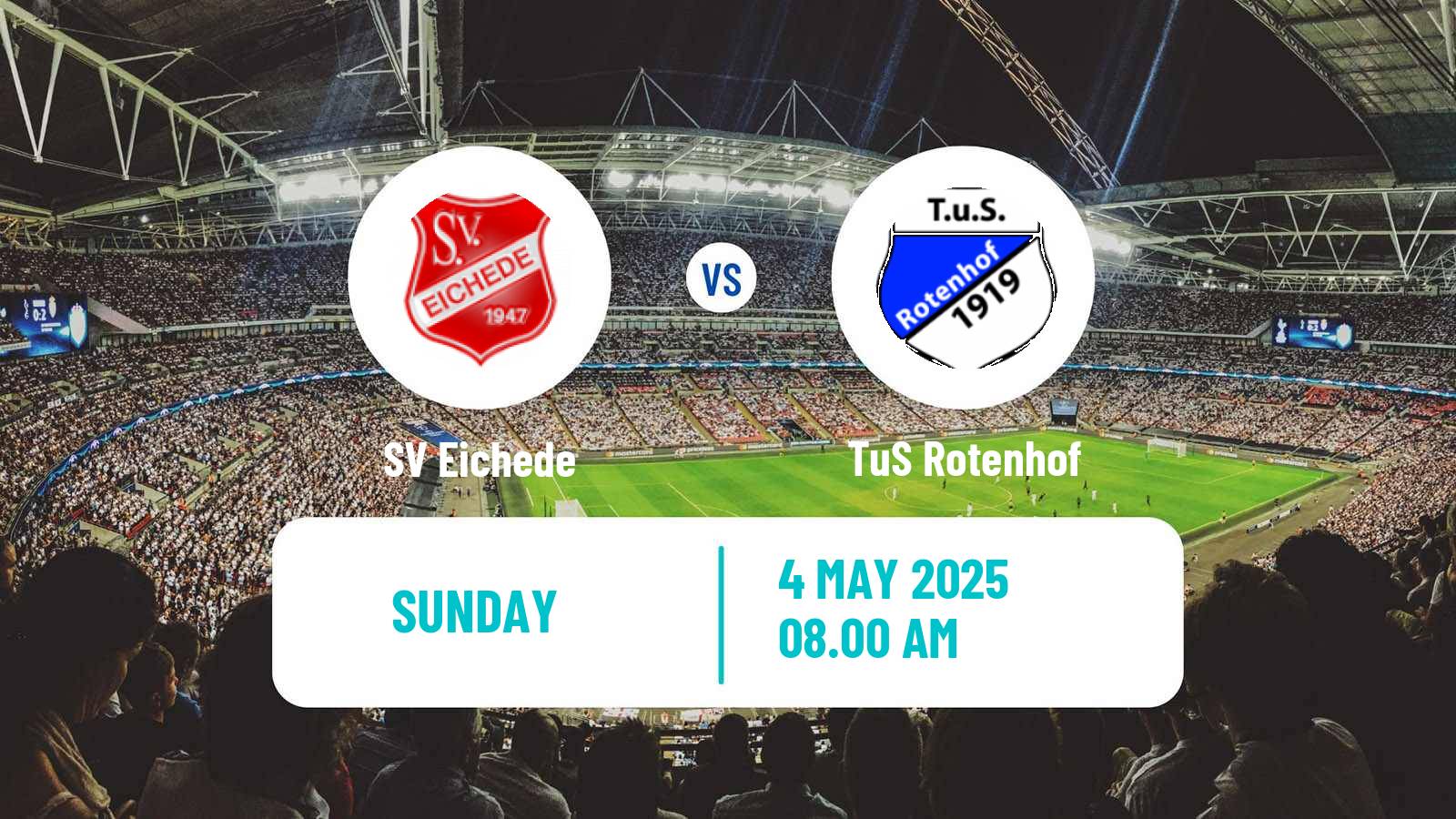 Soccer German Oberliga Schleswig-Holstein Eichede - Rotenhof