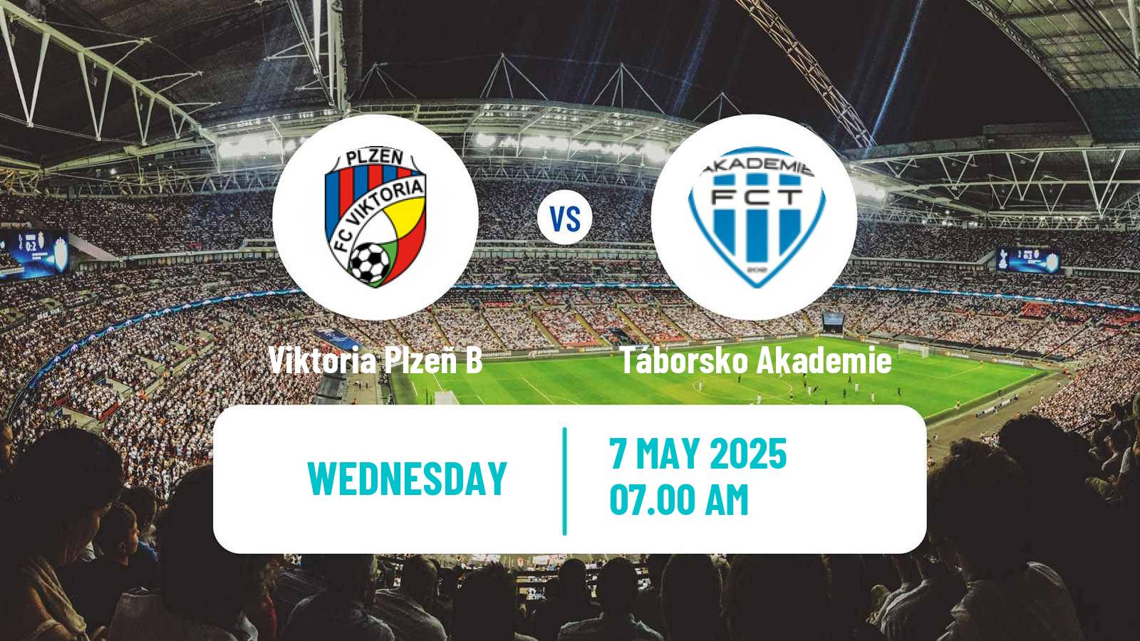 Soccer Czech CFL Group A Viktoria Plzeň B - Táborsko Akademie