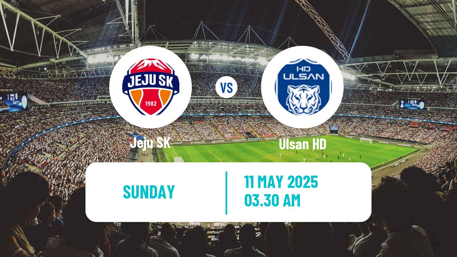 Soccer South Korean K-League 1 Jeju - Ulsan HD