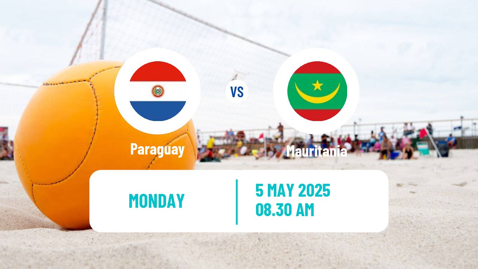 Beach soccer World Cup Paraguay - Mauritania