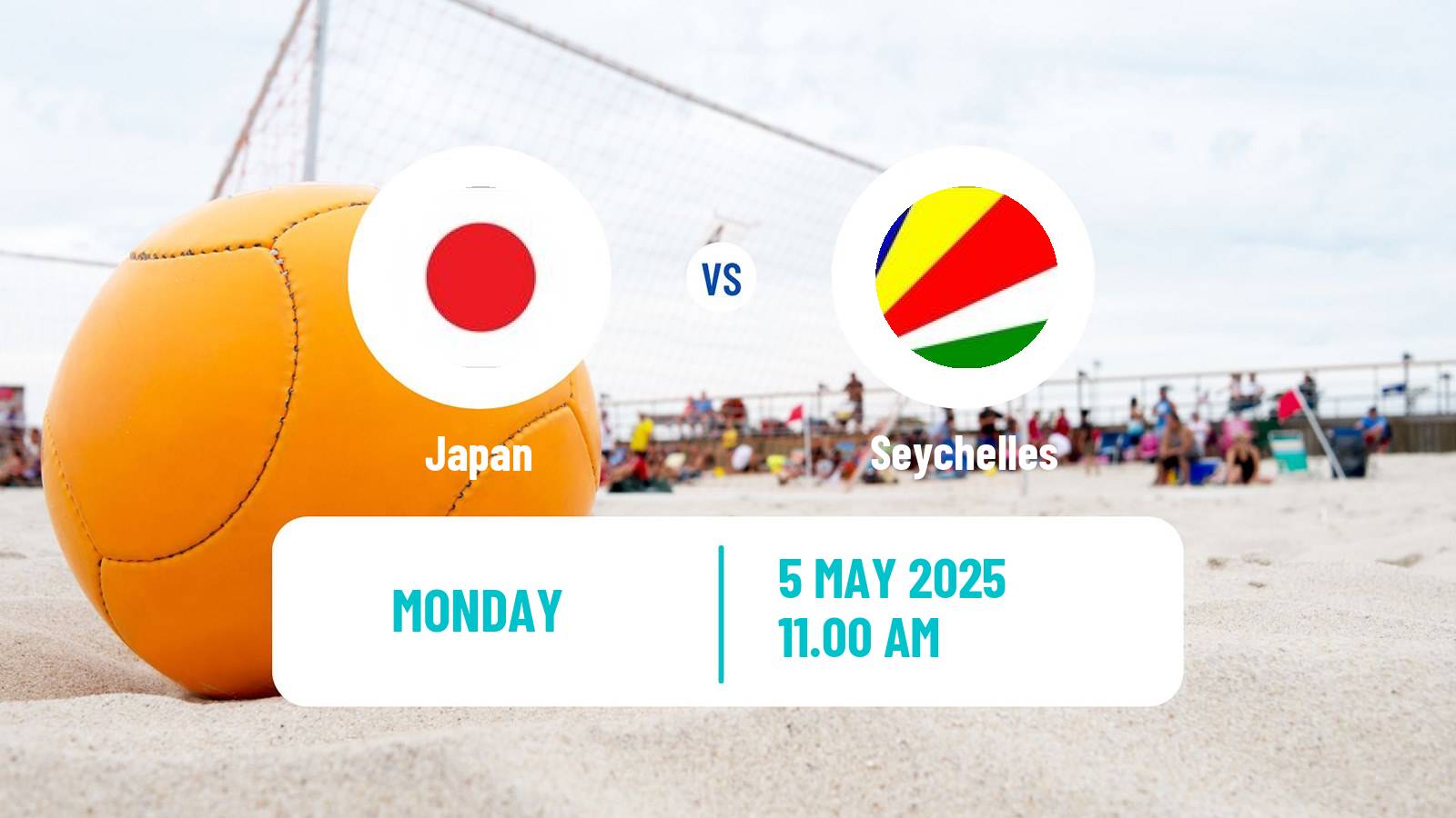 Beach soccer World Cup Japan - Seychelles