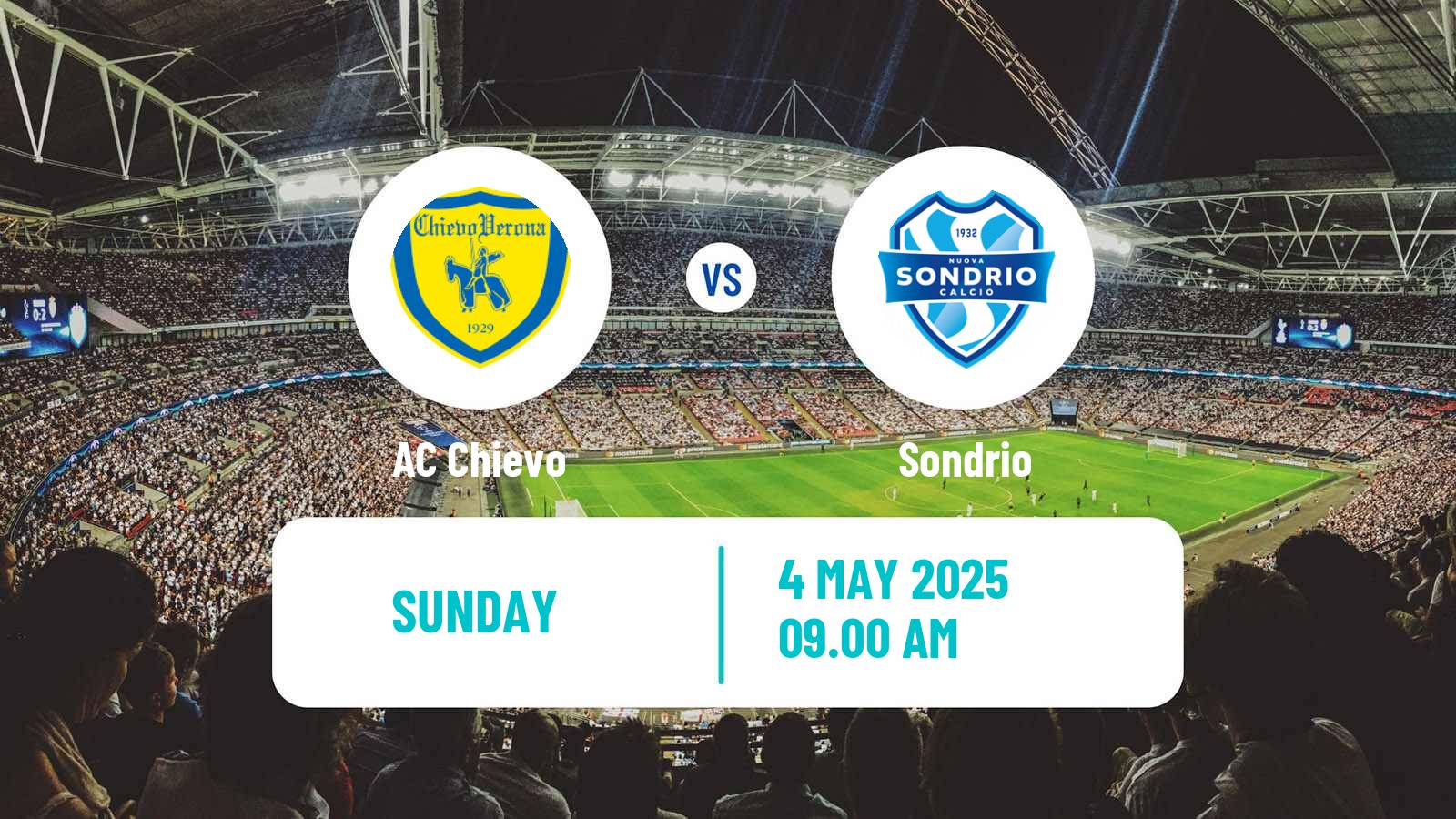 Soccer Italian Serie D - Group B Chievo - Sondrio