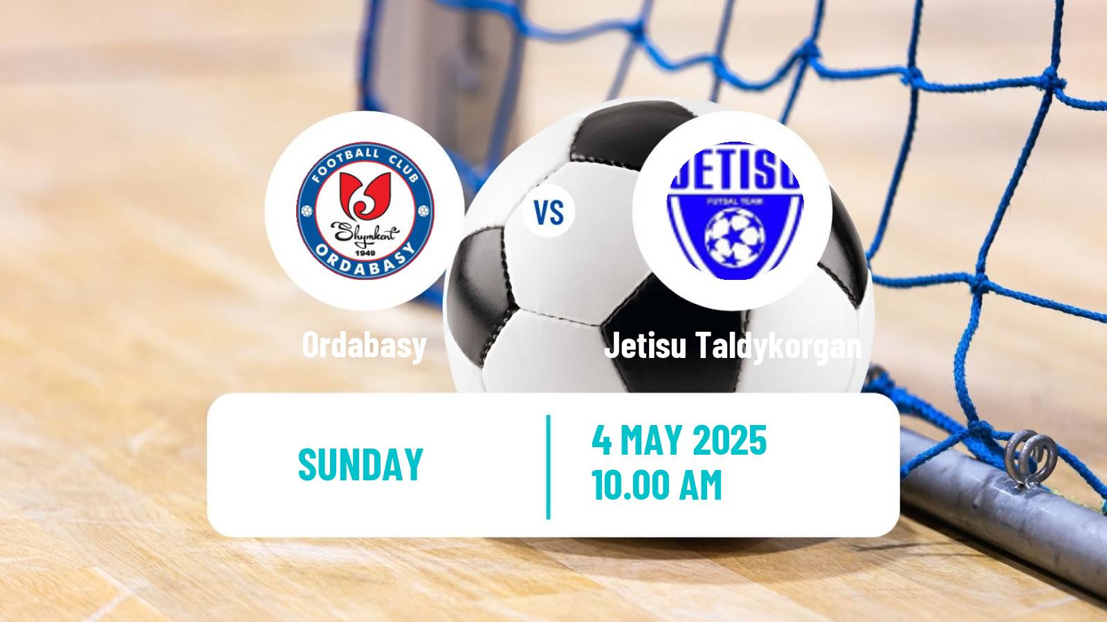 Futsal Kazakh Championship Futsal Ordabasy - Jetisu Taldykorgan