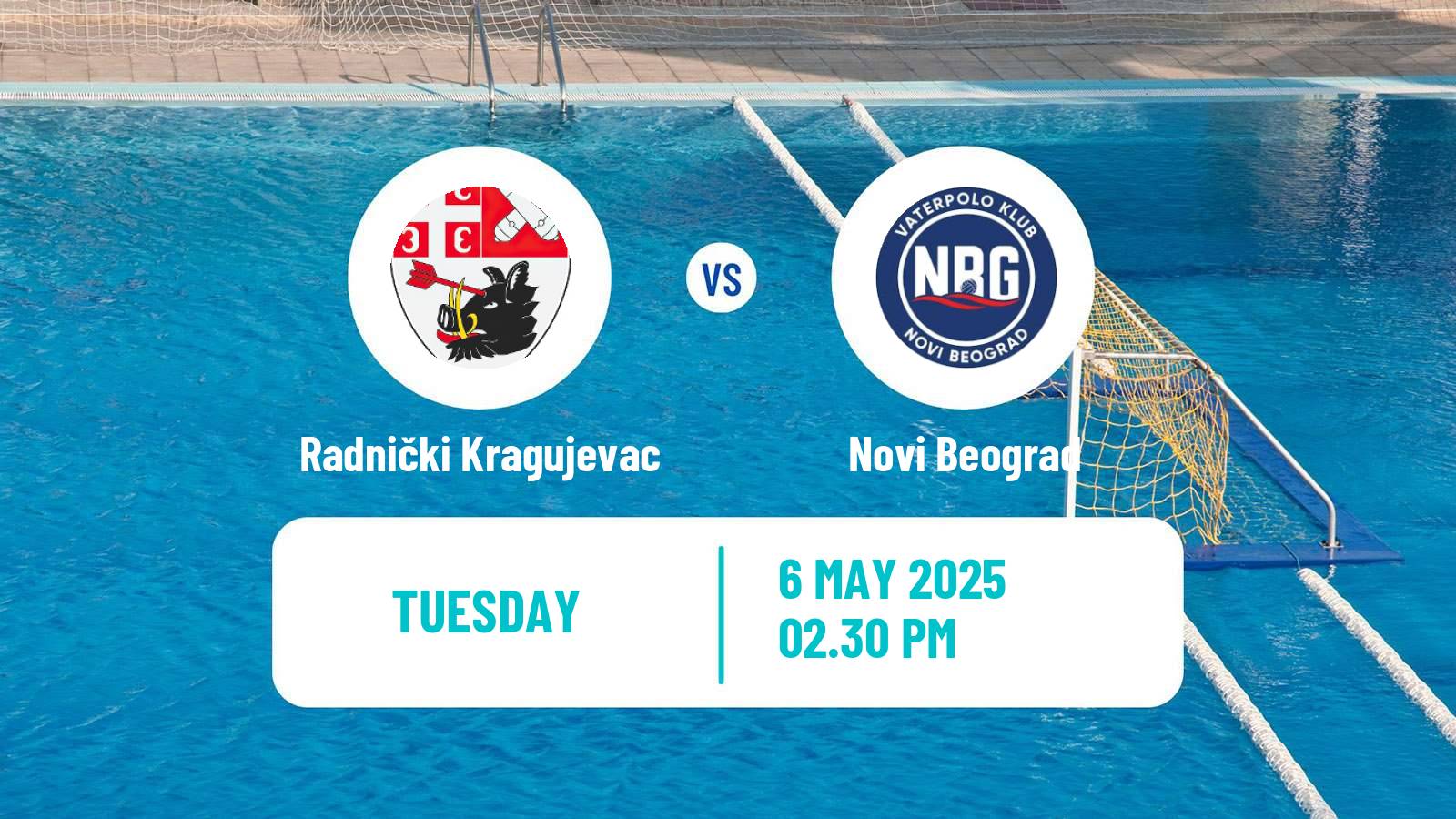 Water polo Serbian Super Liga Water Polo Radnički Kragujevac - Novi Beograd