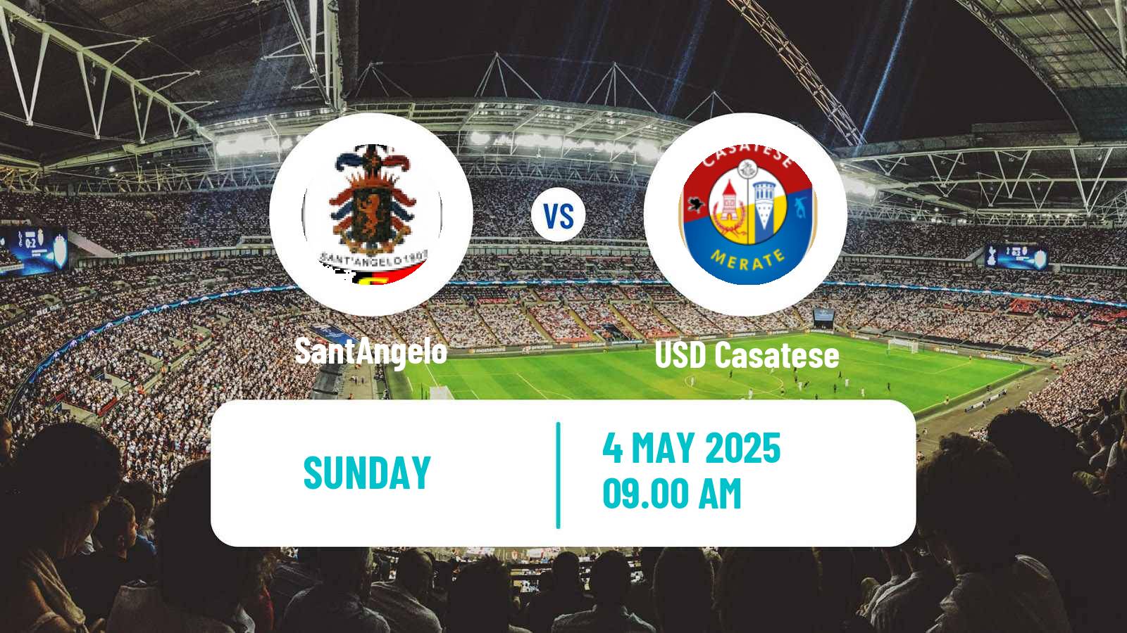 Soccer Italian Serie D - Group B SantAngelo - Casatese