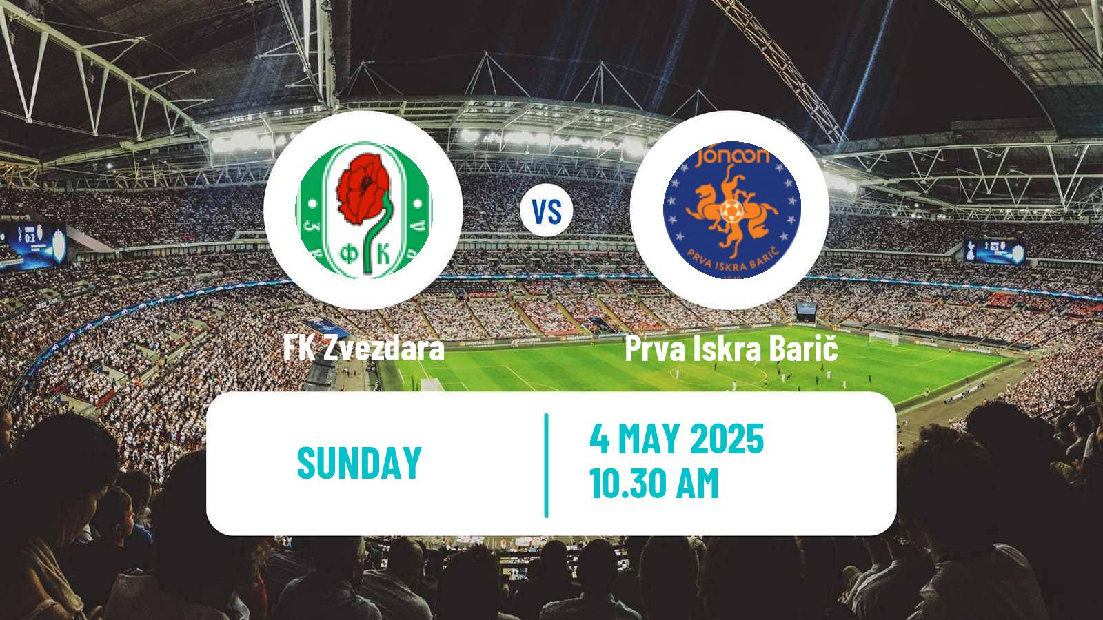 Soccer Serbian Srpska Liga - Belgrade Zvezdara - Prva Iskra Barič