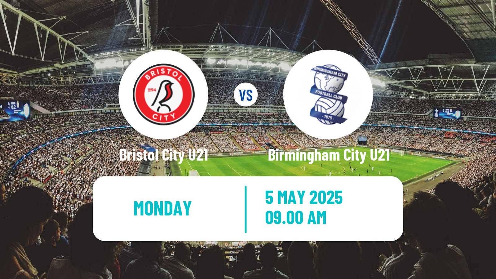 Soccer English Professional Development League Bristol City U21 - Birmingham City U21