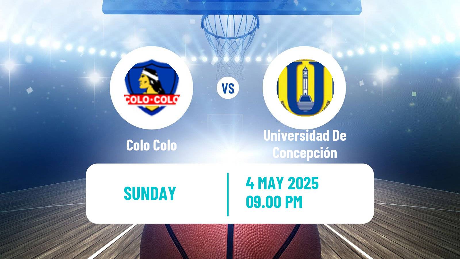 Basketball Chilean LNB Colo Colo - Universidad De Concepción