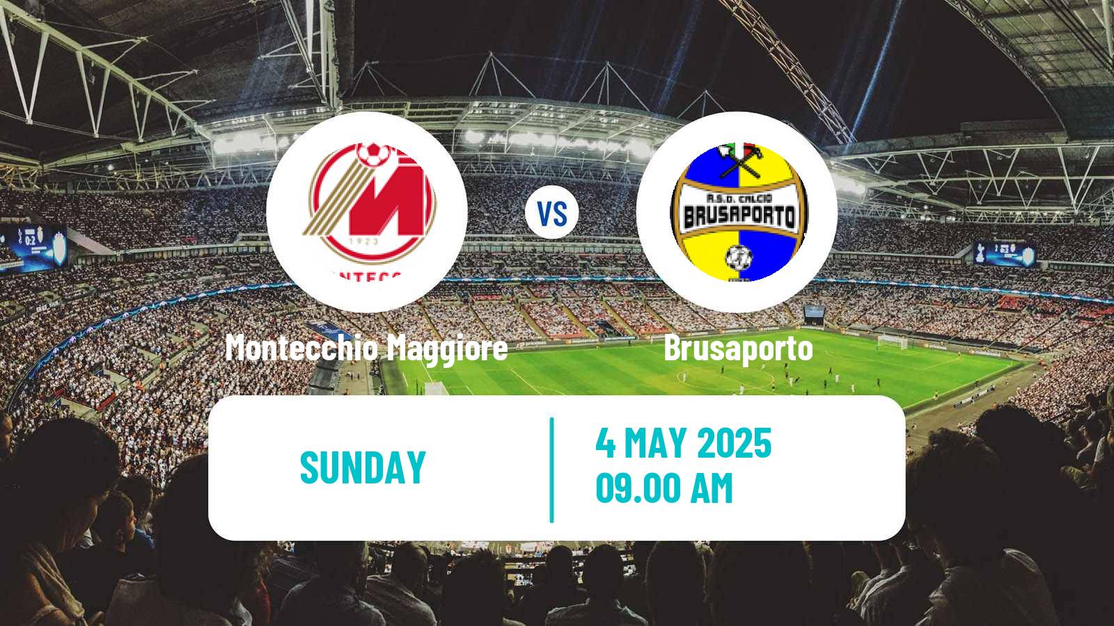 Soccer Italian Serie D - Group C Montecchio Maggiore - Brusaporto