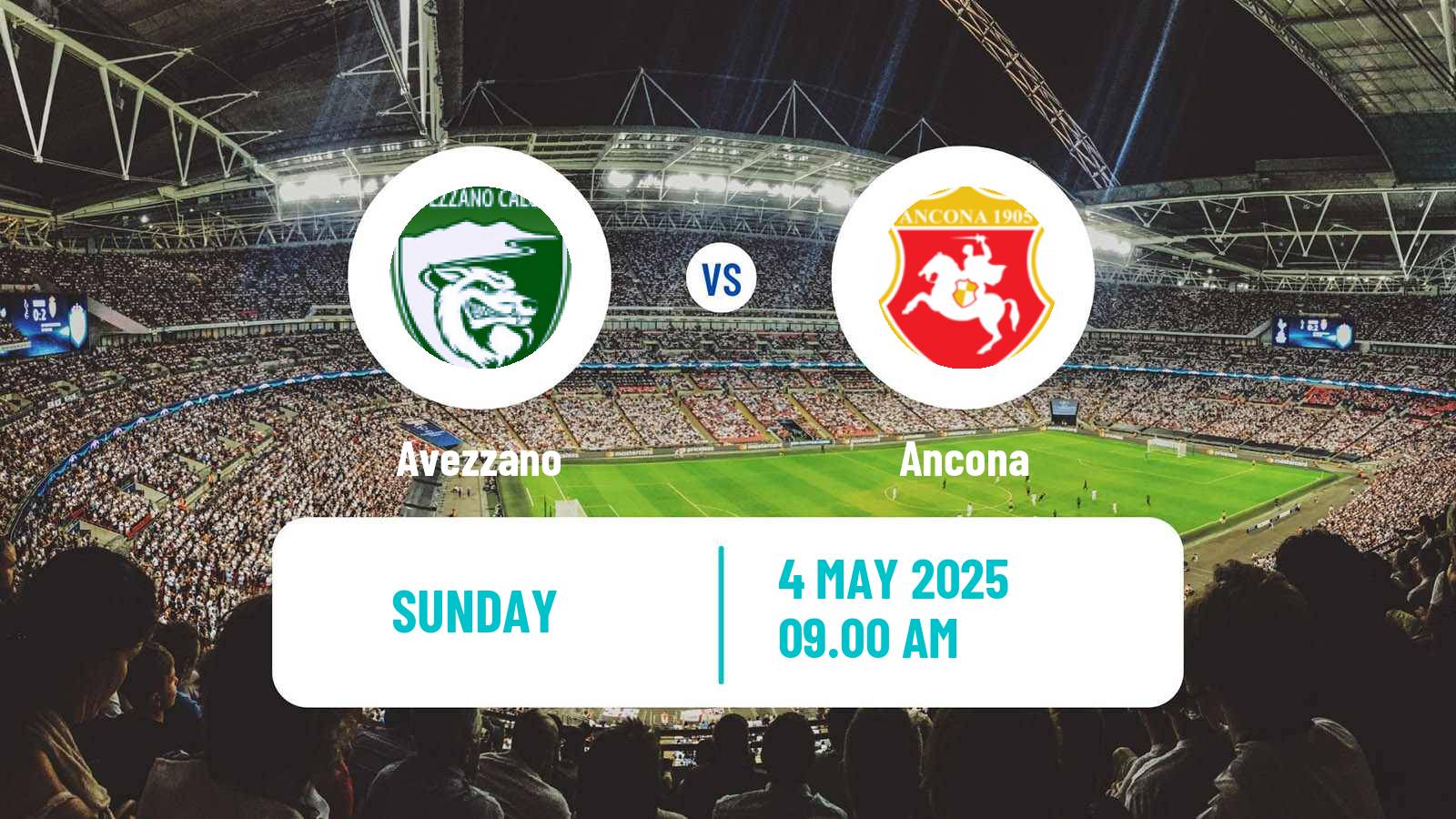 Soccer Italian Serie D - Group F Avezzano - Ancona