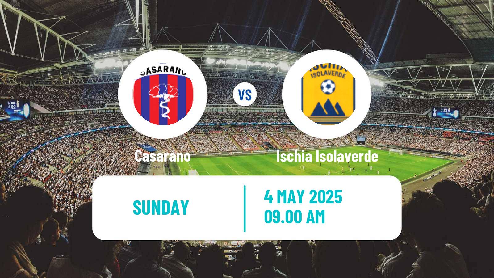Soccer Italian Serie D - Group H Casarano - Ischia Isolaverde