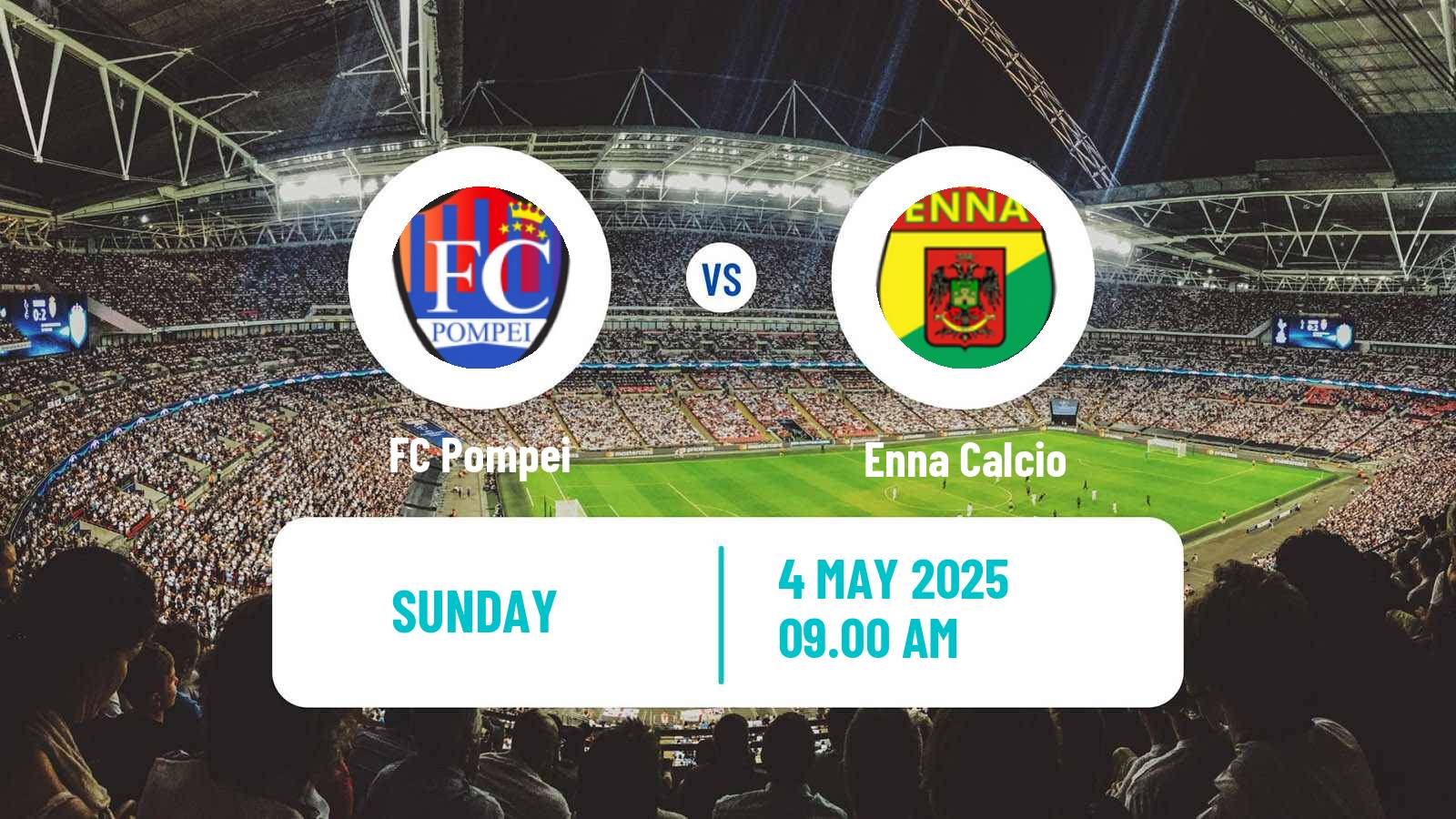 Soccer Italian Serie D - Group I Pompei - Enna