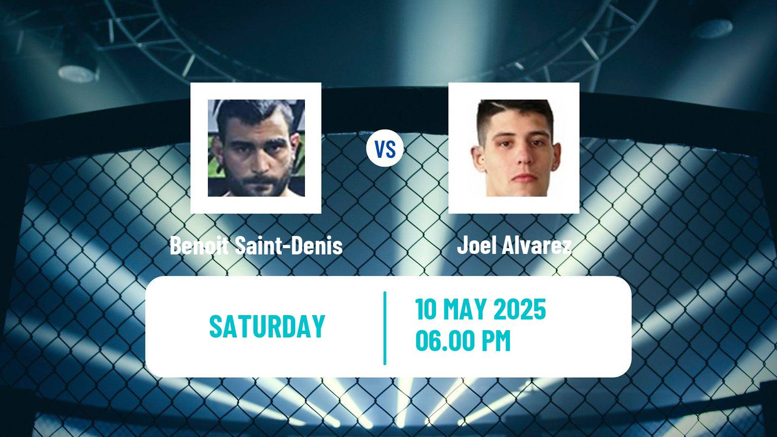 MMA Lightweight UFC Men Benoit Saint-Denis - Joel Alvarez
