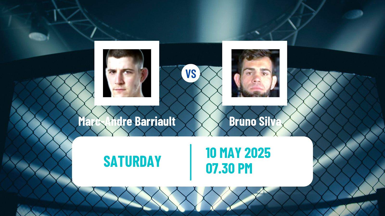 MMA Middleweight UFC Men Marc-Andre Barriault - Bruno Silva