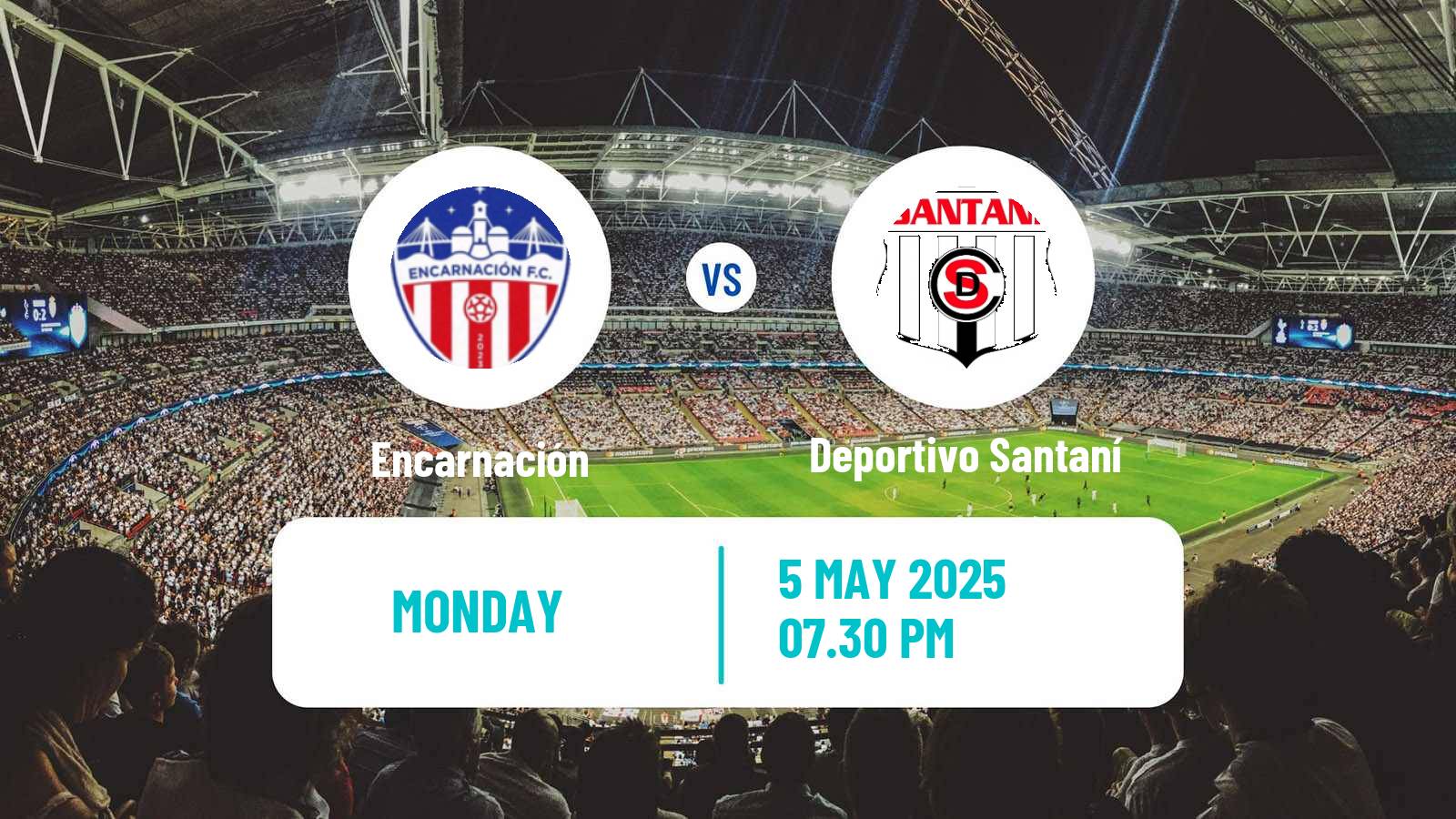 Soccer Paraguayan Division Intermedia Encarnación - Deportivo Santaní