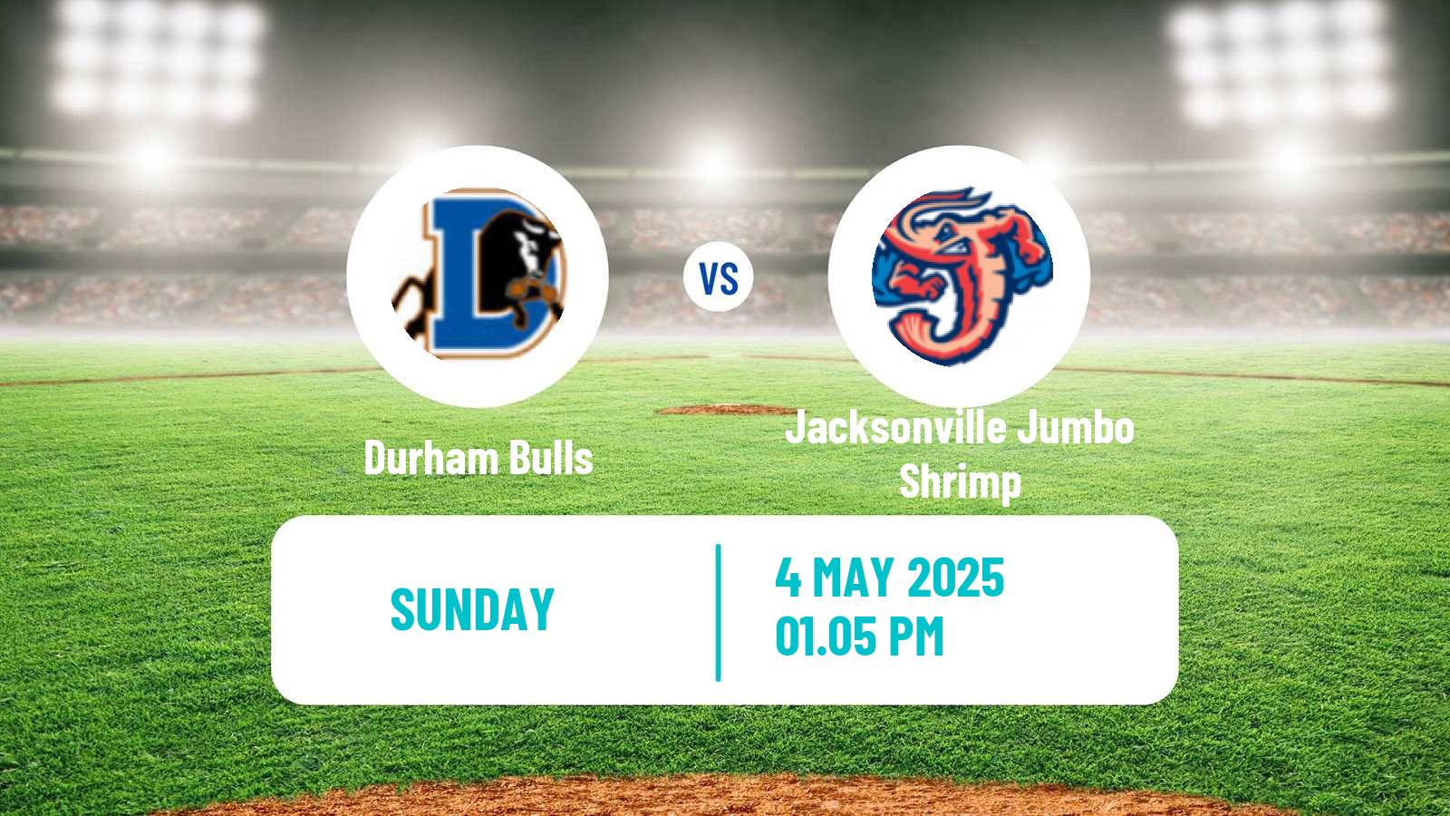 Baseball IL Durham Bulls - Jacksonville Jumbo Shrimp