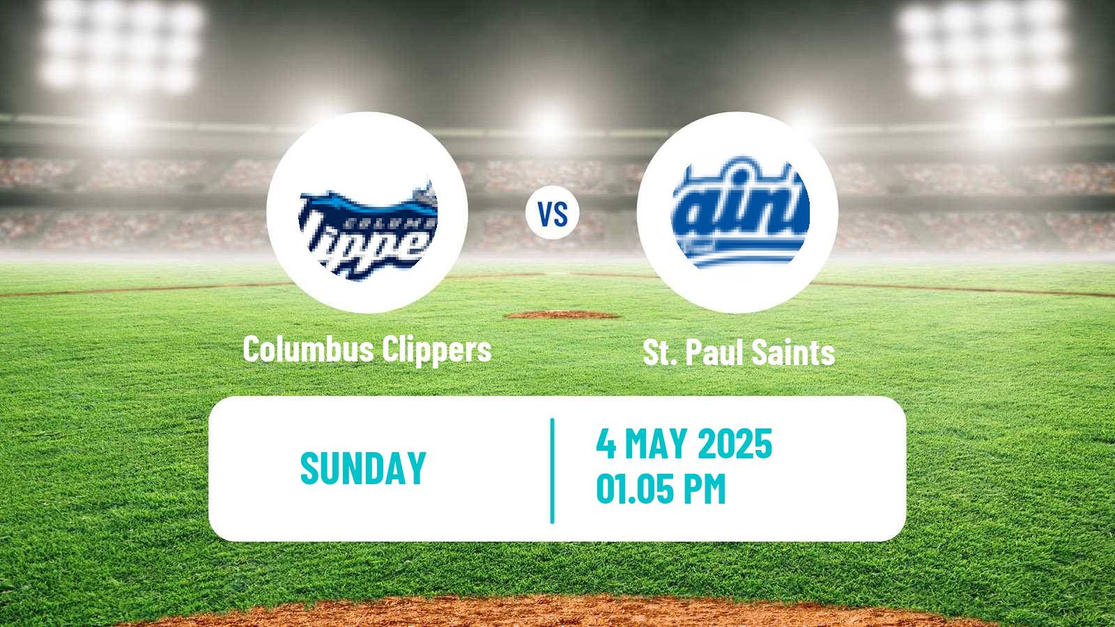 Baseball IL Columbus Clippers - St. Paul Saints